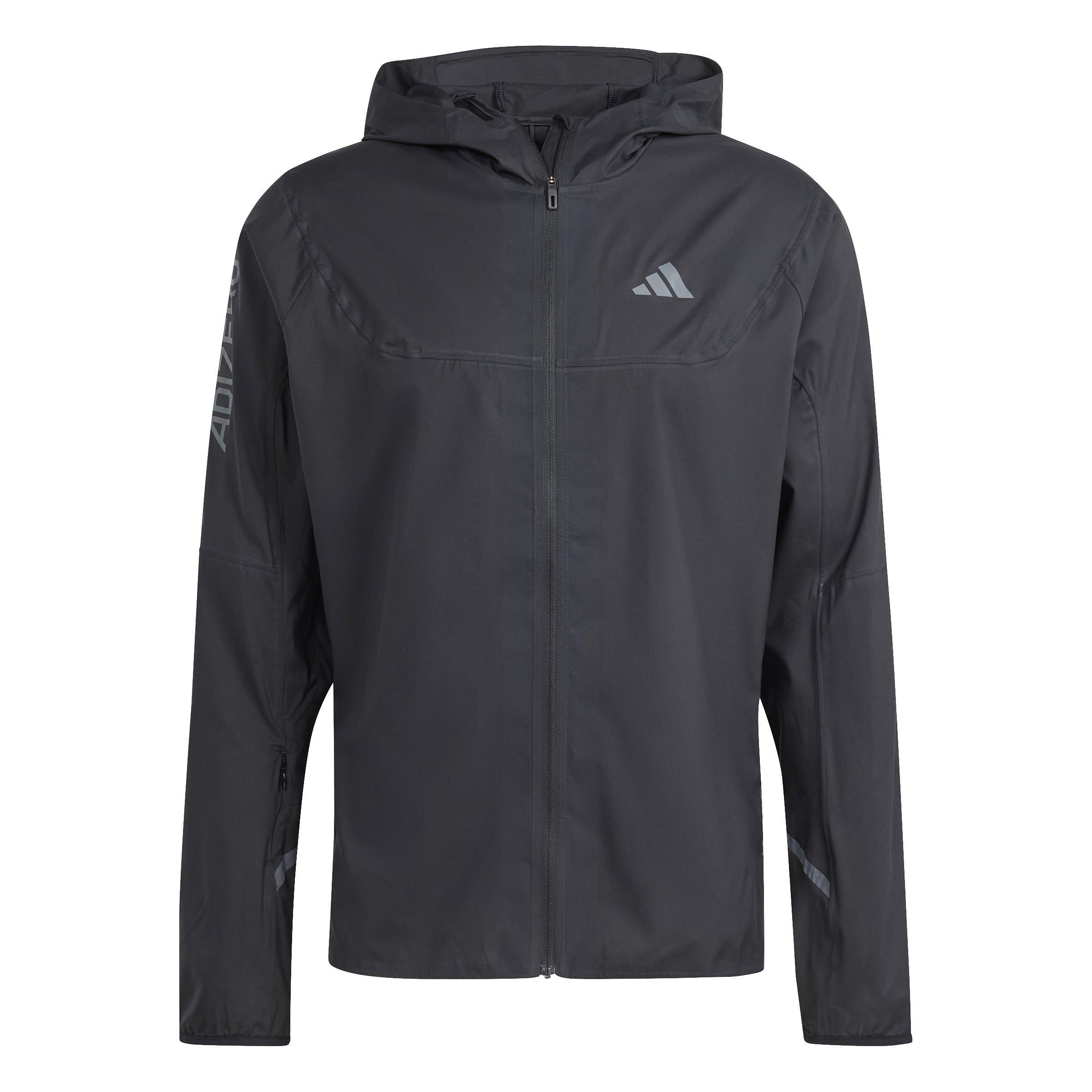 Black - adidas - Adizero Running Lightweight Jacket - 1