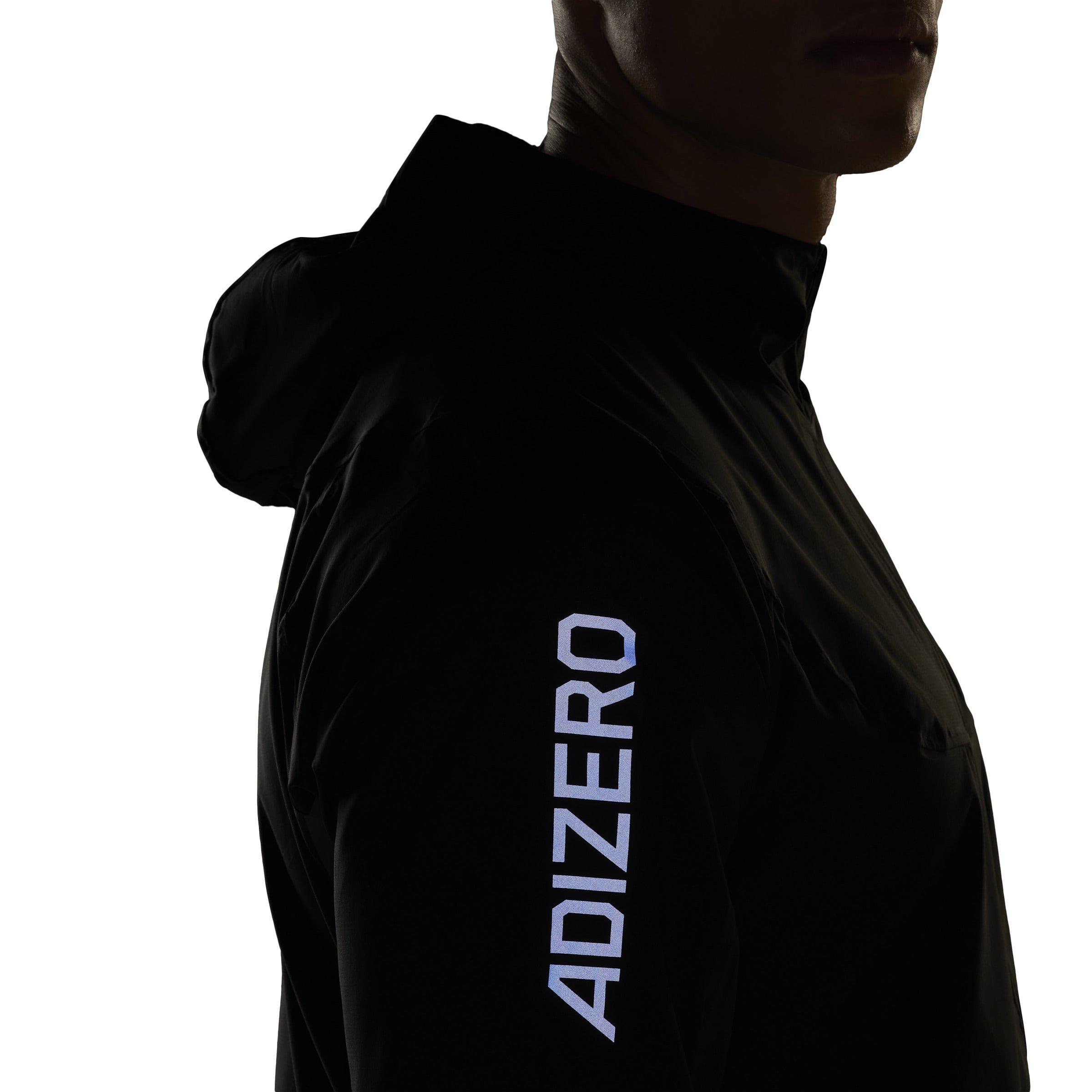 Black - adidas - Adizero Running Lightweight Jacket - 6