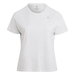 adidas Heat.Rdy Running T-Shirt (Plus Size) Womens Top