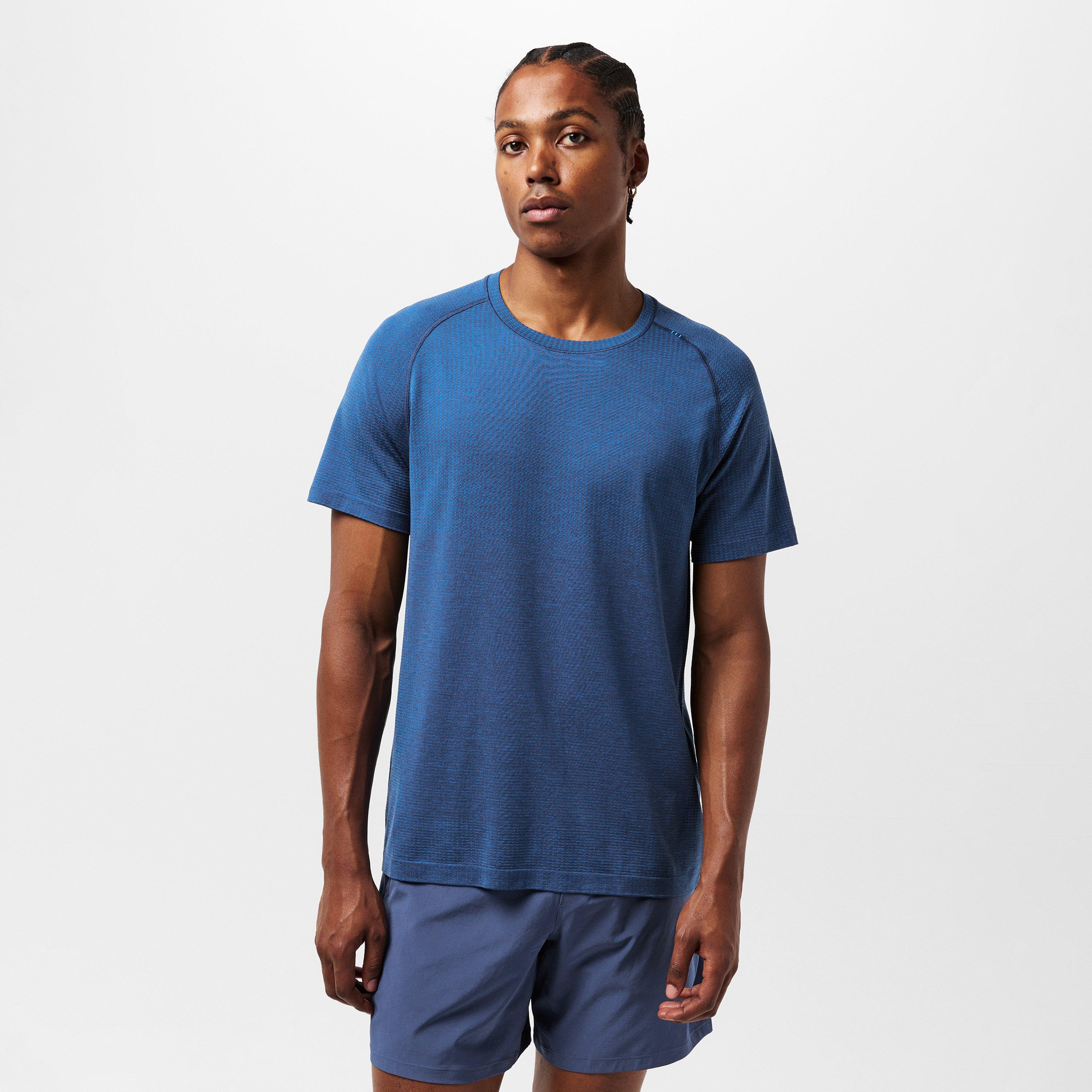 Chalk Blu twl - Lululemon - Men'S Metal Vent Tech 2.5 Stretch Jersey T-Shirt - 3