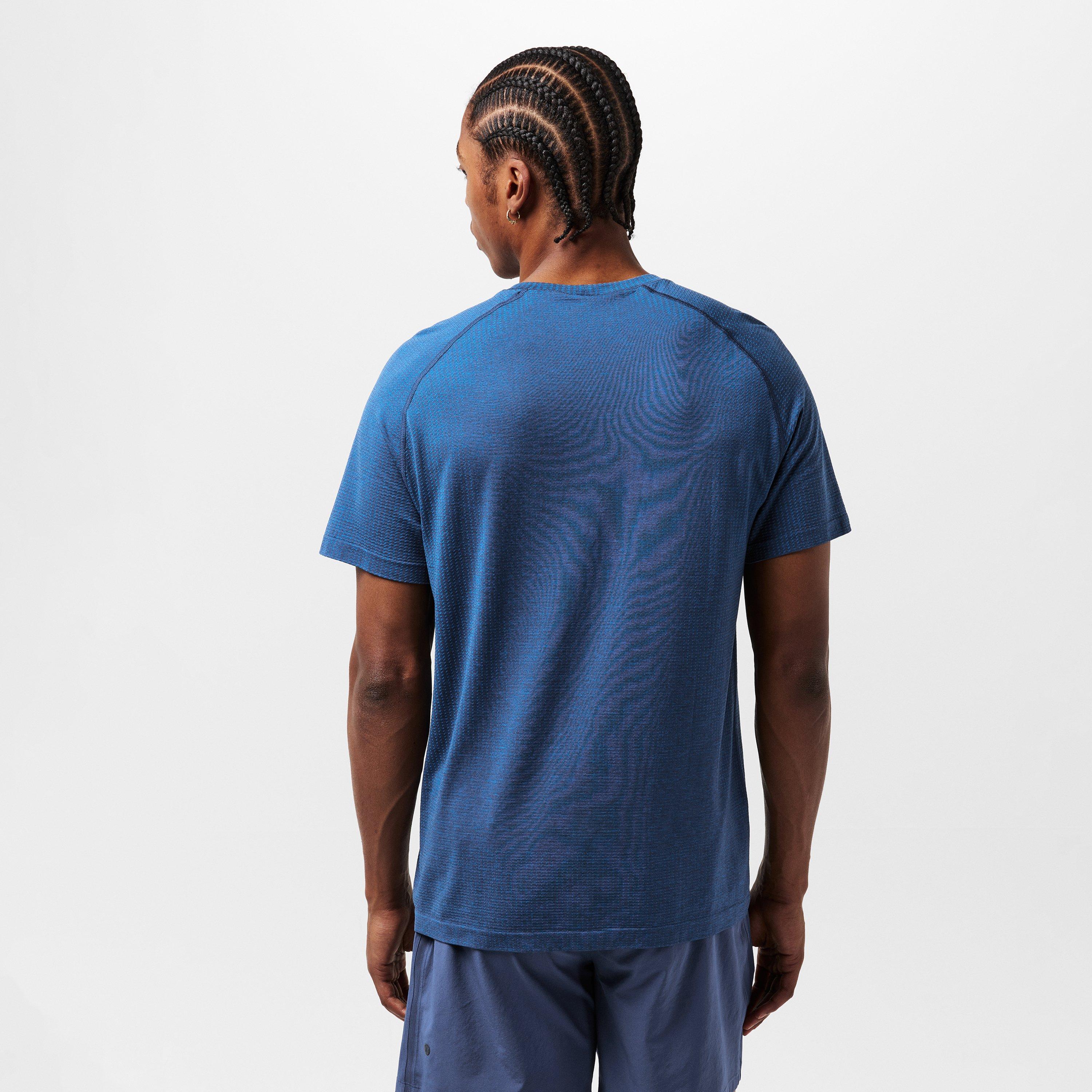 Chalk Blu twl - Lululemon - Men'S Metal Vent Tech 2.5 Stretch Jersey T-Shirt - 4