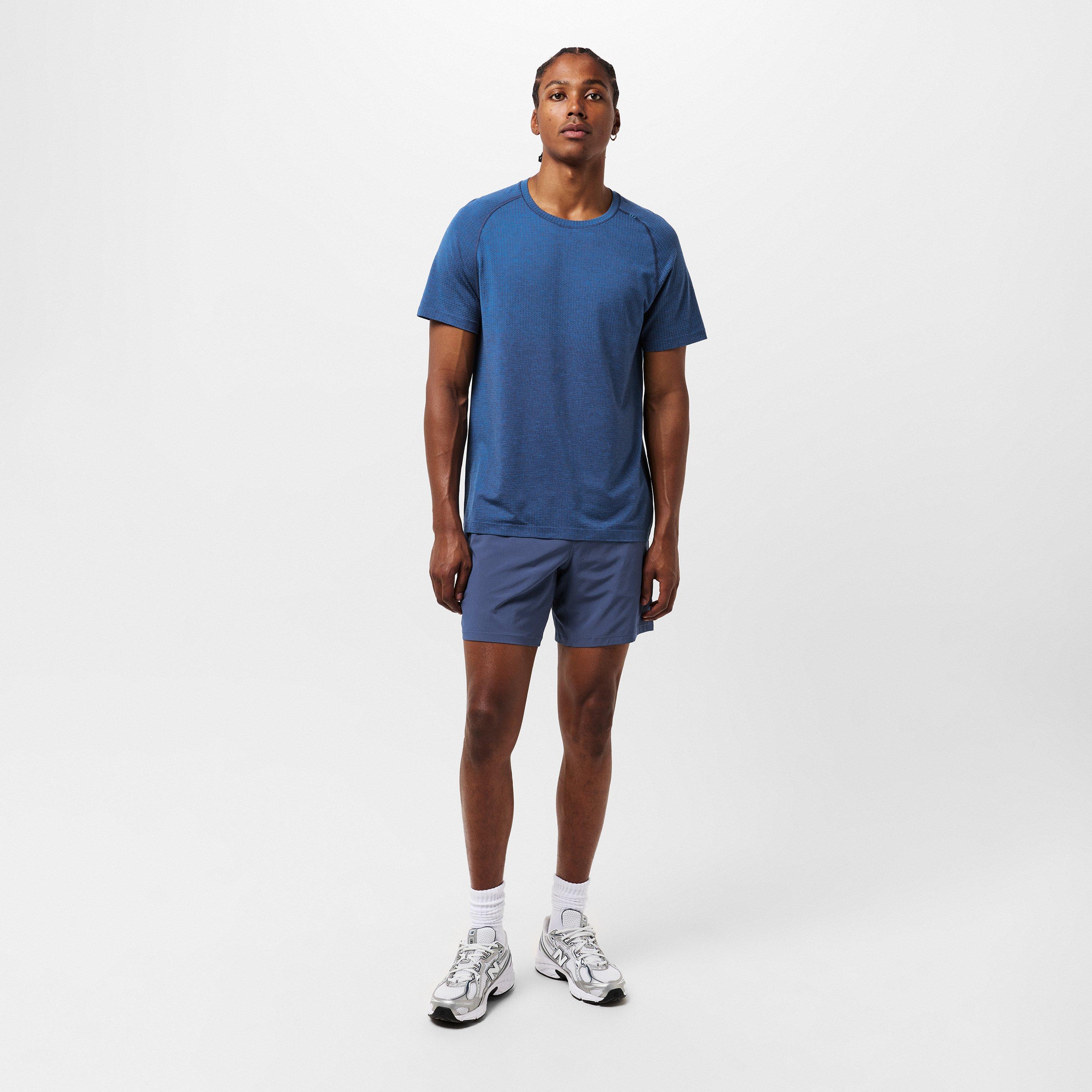 Chalk Blu twl - Lululemon - Men'S Metal Vent Tech 2.5 Stretch Jersey T-Shirt - 6