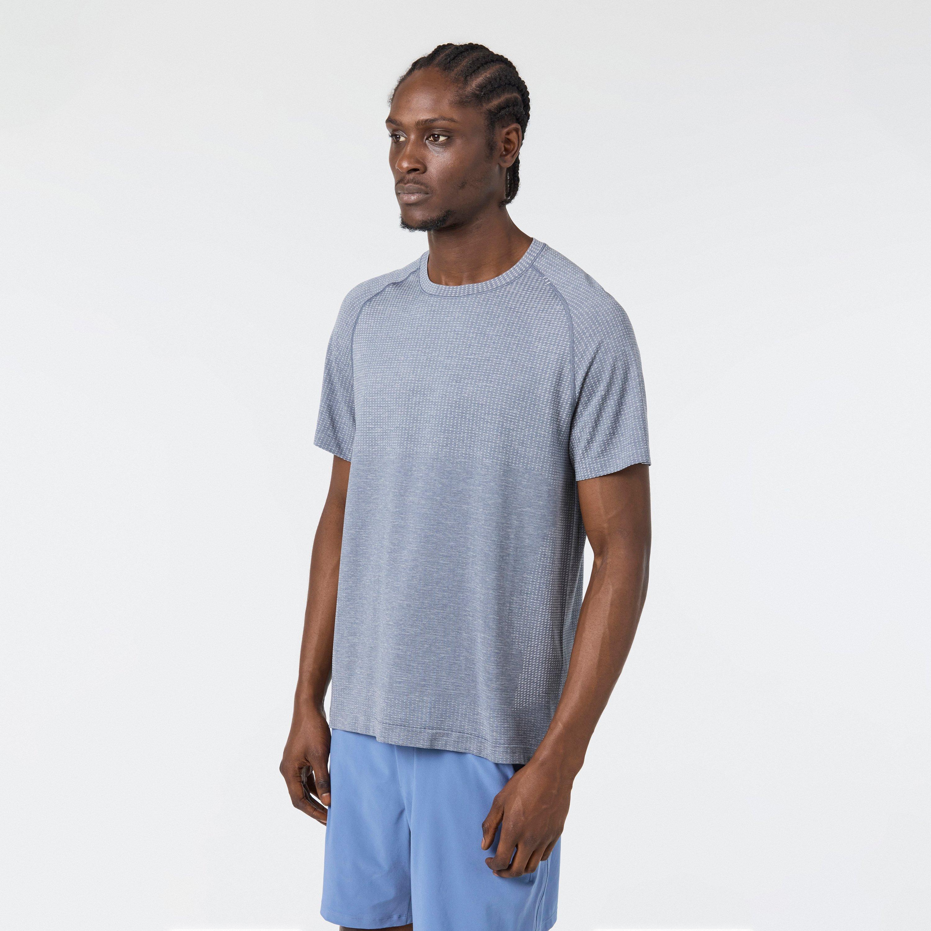 VaporSolar Gry - Lululemon - Men'S Metal Vent Tech 2.5 Stretch Jersey T-Shirt - 3