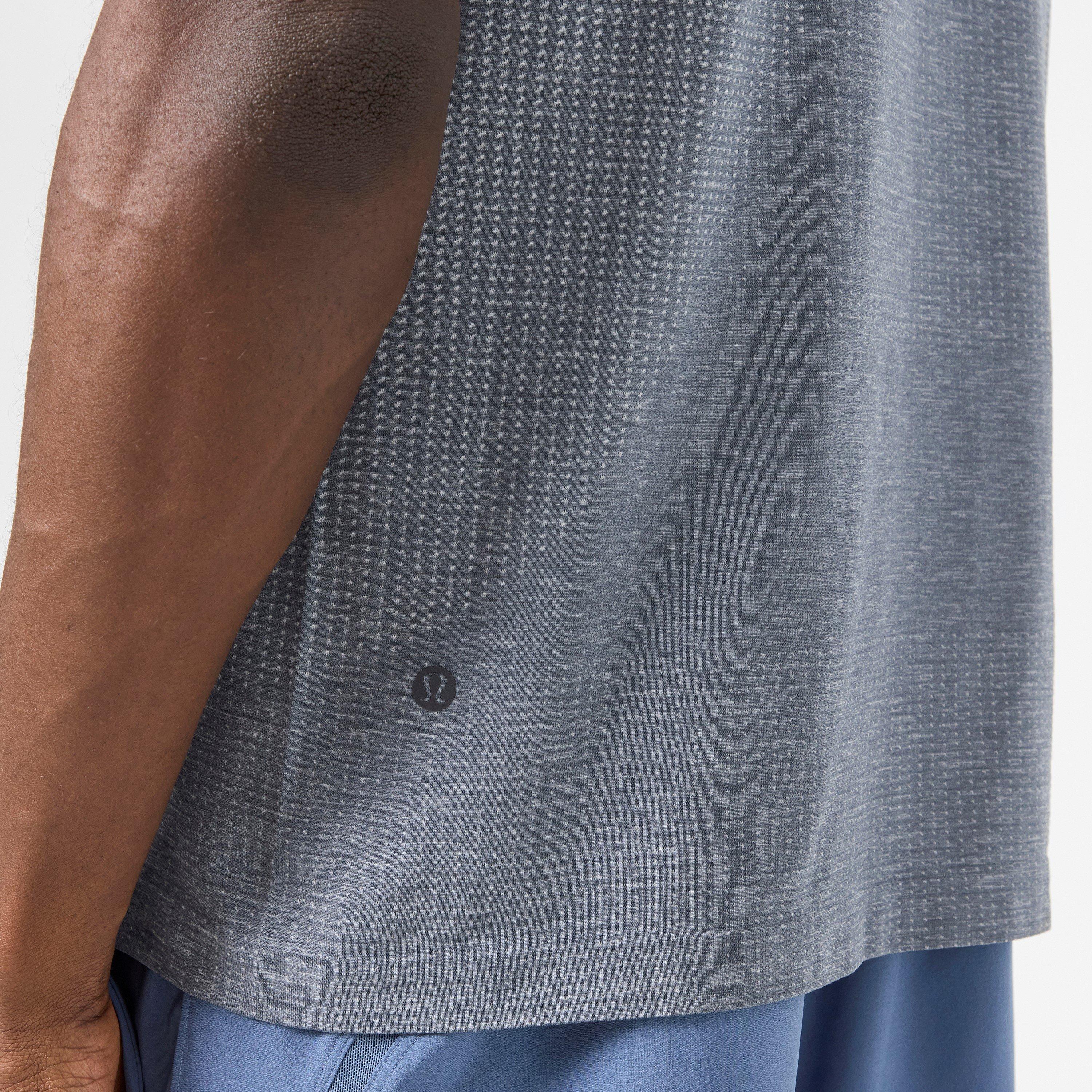VaporSolar Gry - Lululemon - Men'S Metal Vent Tech 2.5 Stretch Jersey T-Shirt - 5