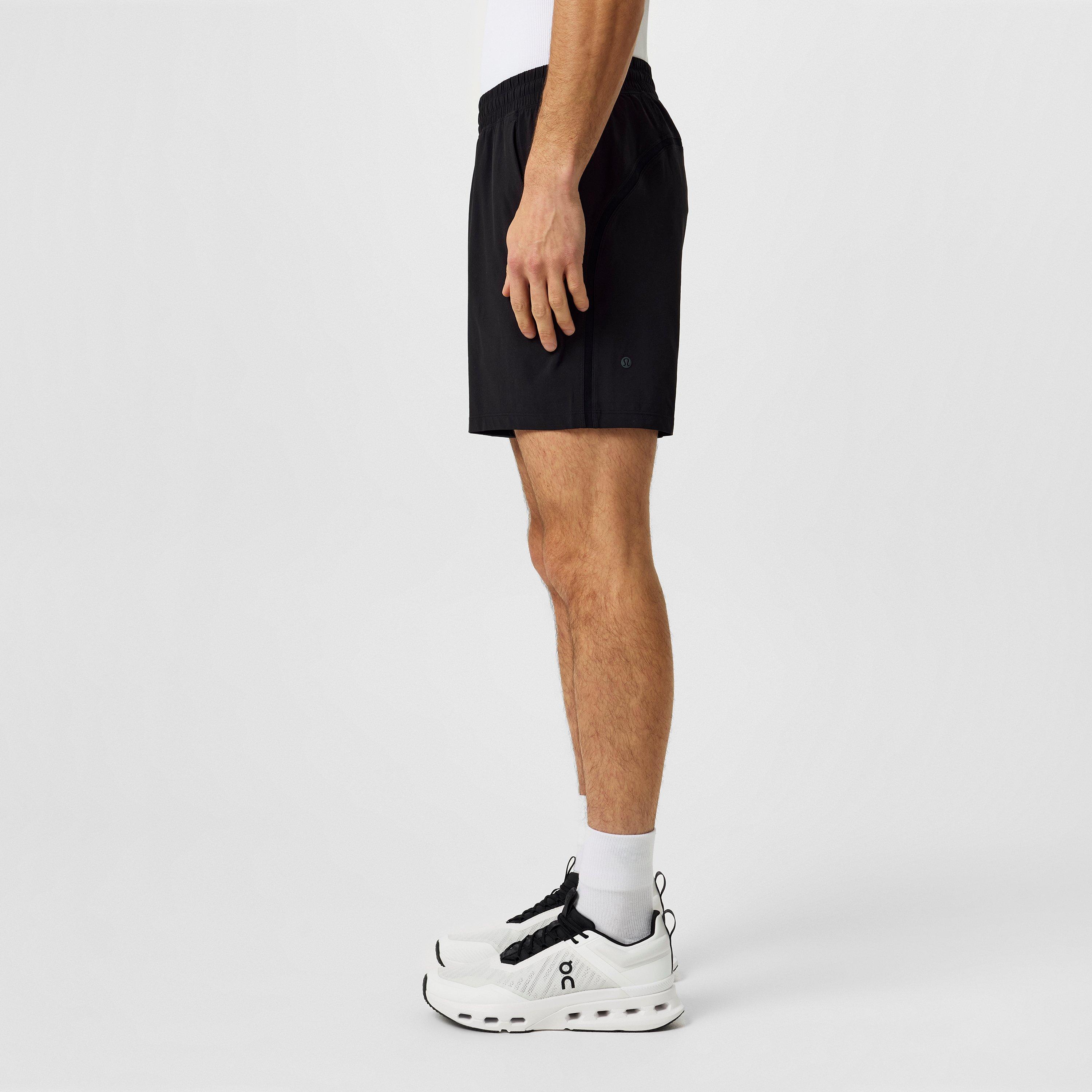 Black - Lululemon - Men'S Pace Breaker Linerless Running Shorts, 7-Inch - 5