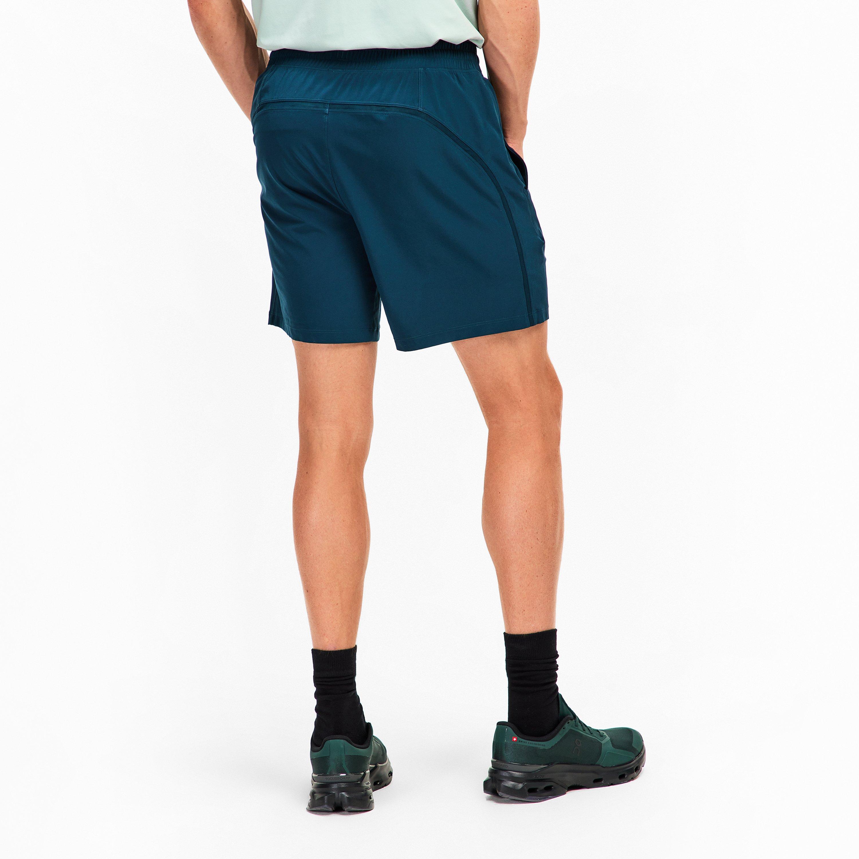 Indochine Blue - Lululemon - Men'S Pace Breaker Linerless Running Shorts, 7-Inch - 4