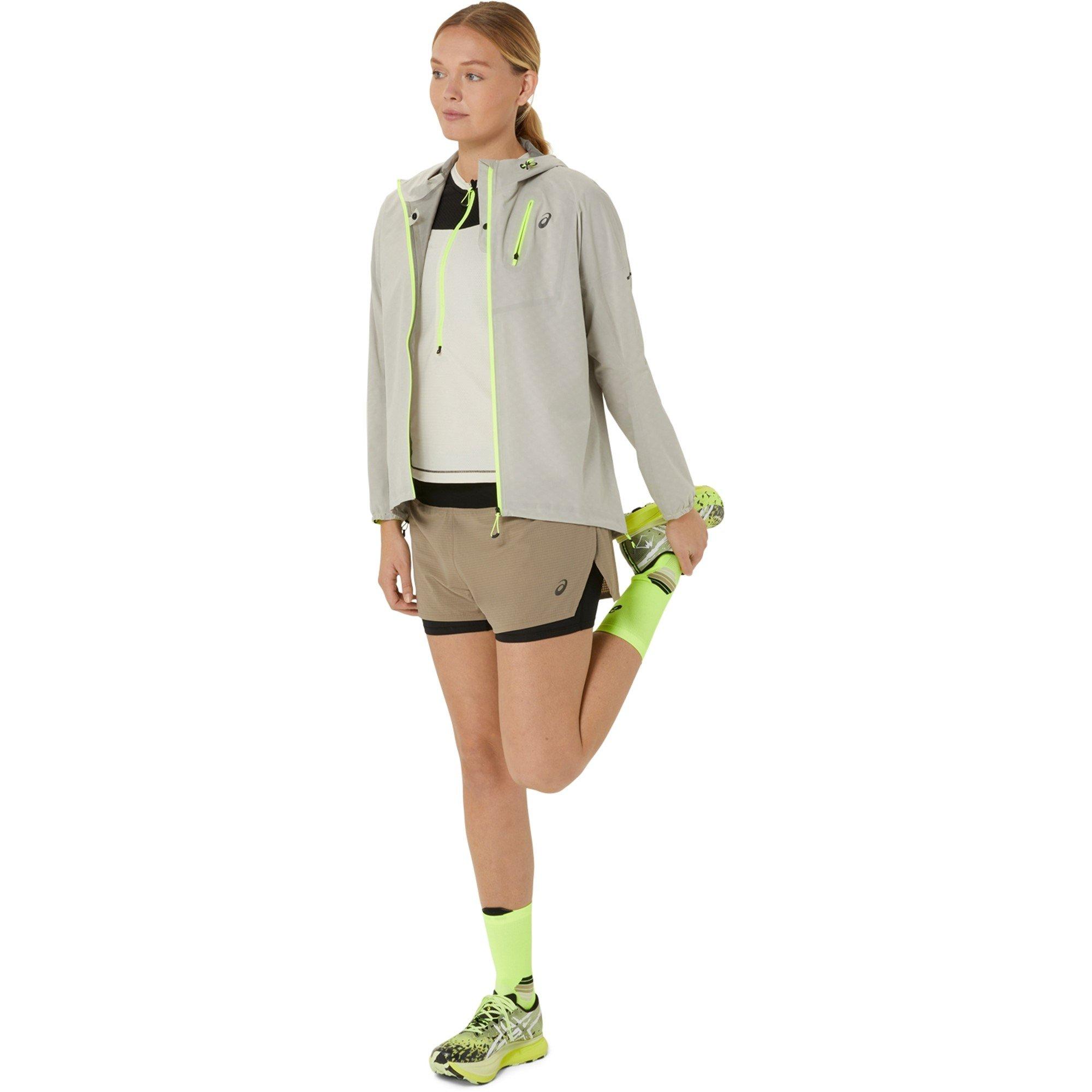 Beige/Black - Asics - Fuji 2in1 Short Ld42 - 4