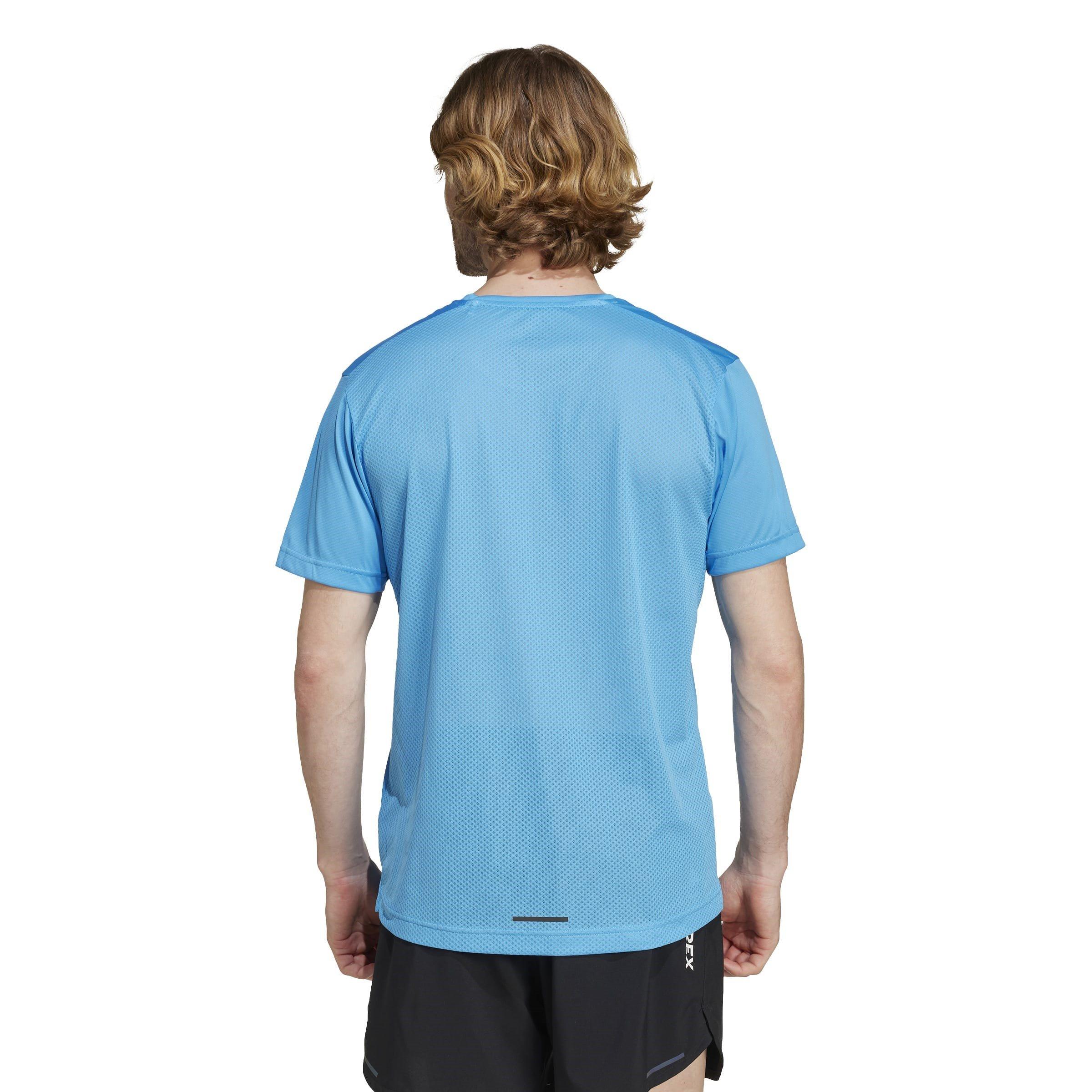 Azul Pulsante - adidas - Terrex Agravic Trail Running T-Shirt - 3