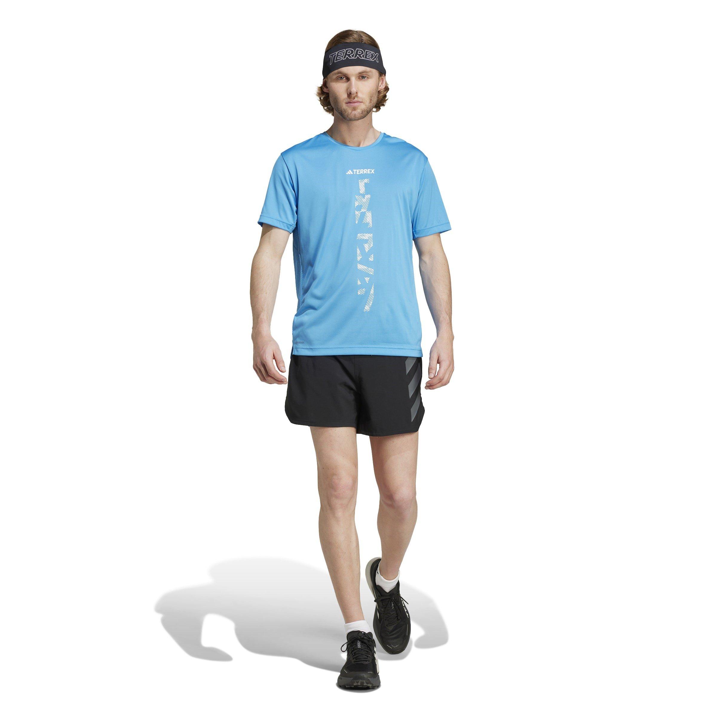 Azul Pulsante - adidas - Terrex Agravic Trail Running T-Shirt - 7