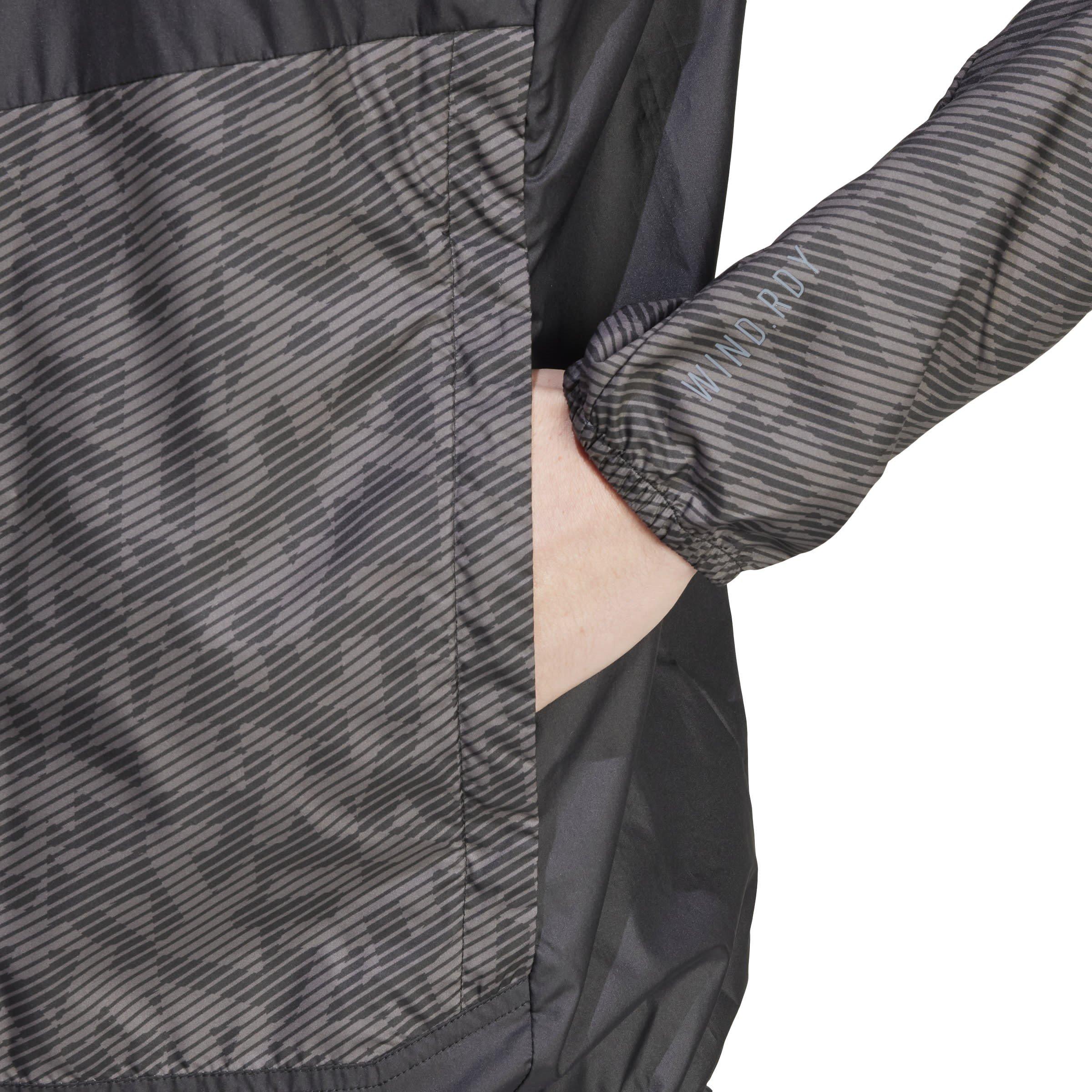 Kul / Sort - adidas - Terrex Trail Running Wind Jacket - 6