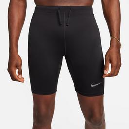 Nike Fast Men's Dri-FIT Brief-Lined Brow Running 1/2-Length Tights