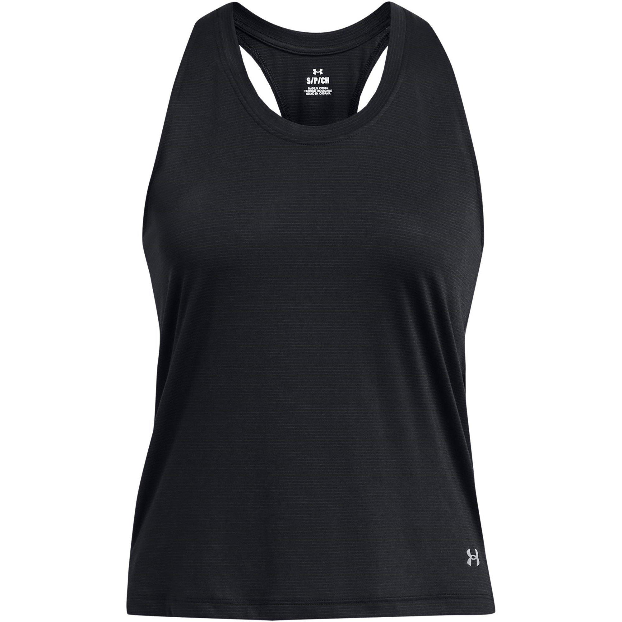 Nero/Riflettente - Under Armour - Launch Singlet Womens - 1