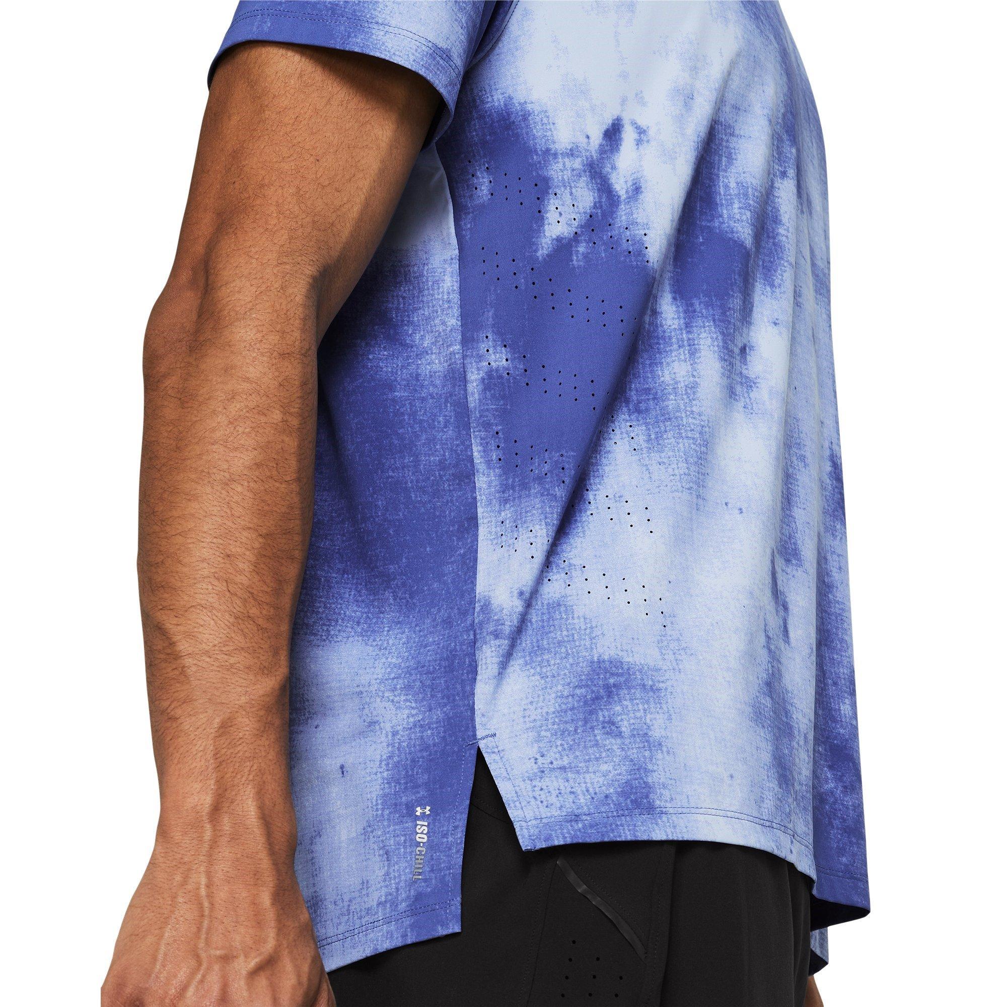 Celeste - Under Armour - Launch Elite Short-Sleeve Performance Top - 5