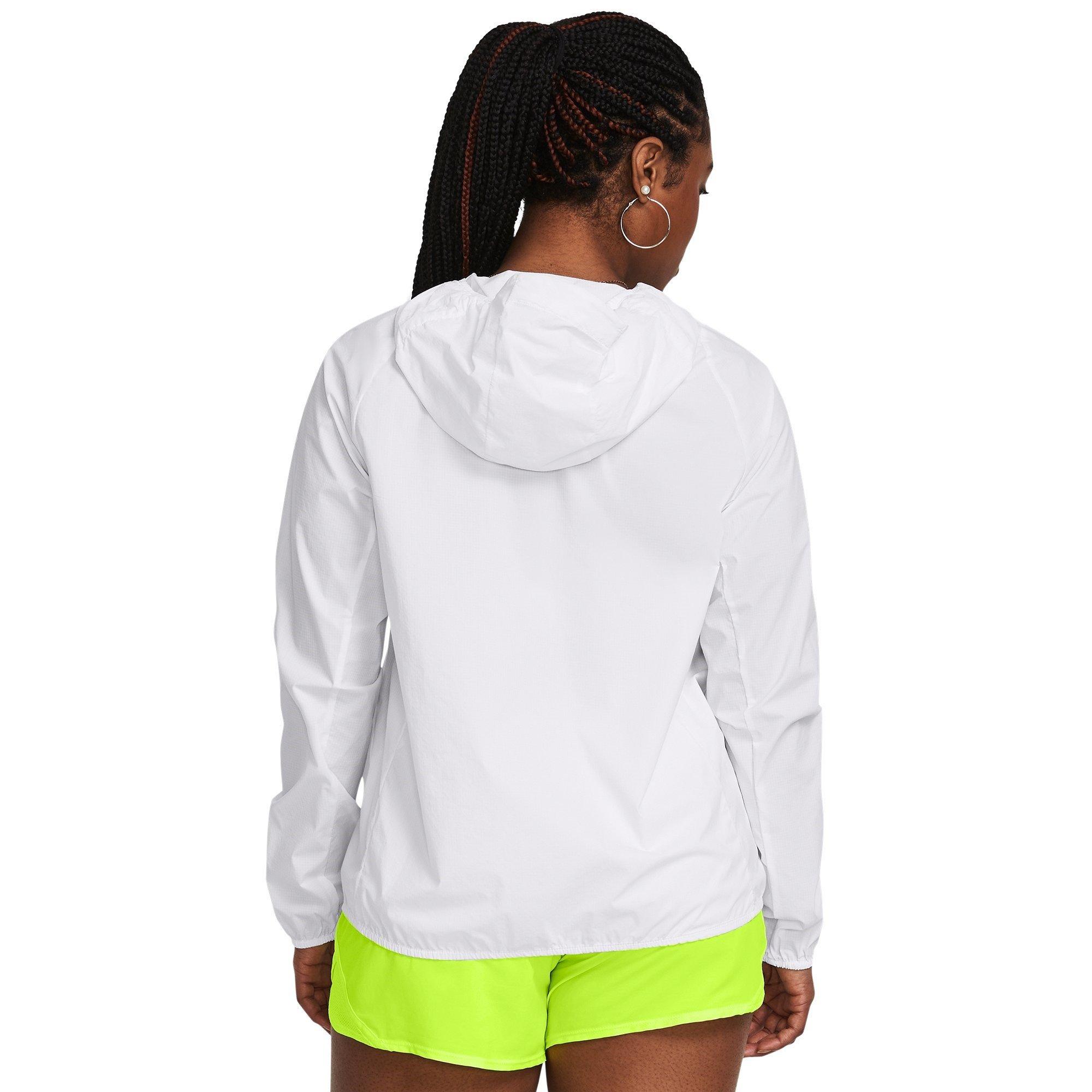Hvid/Gul - Under Armour - Launch Lightweight Performance Jacket - 3