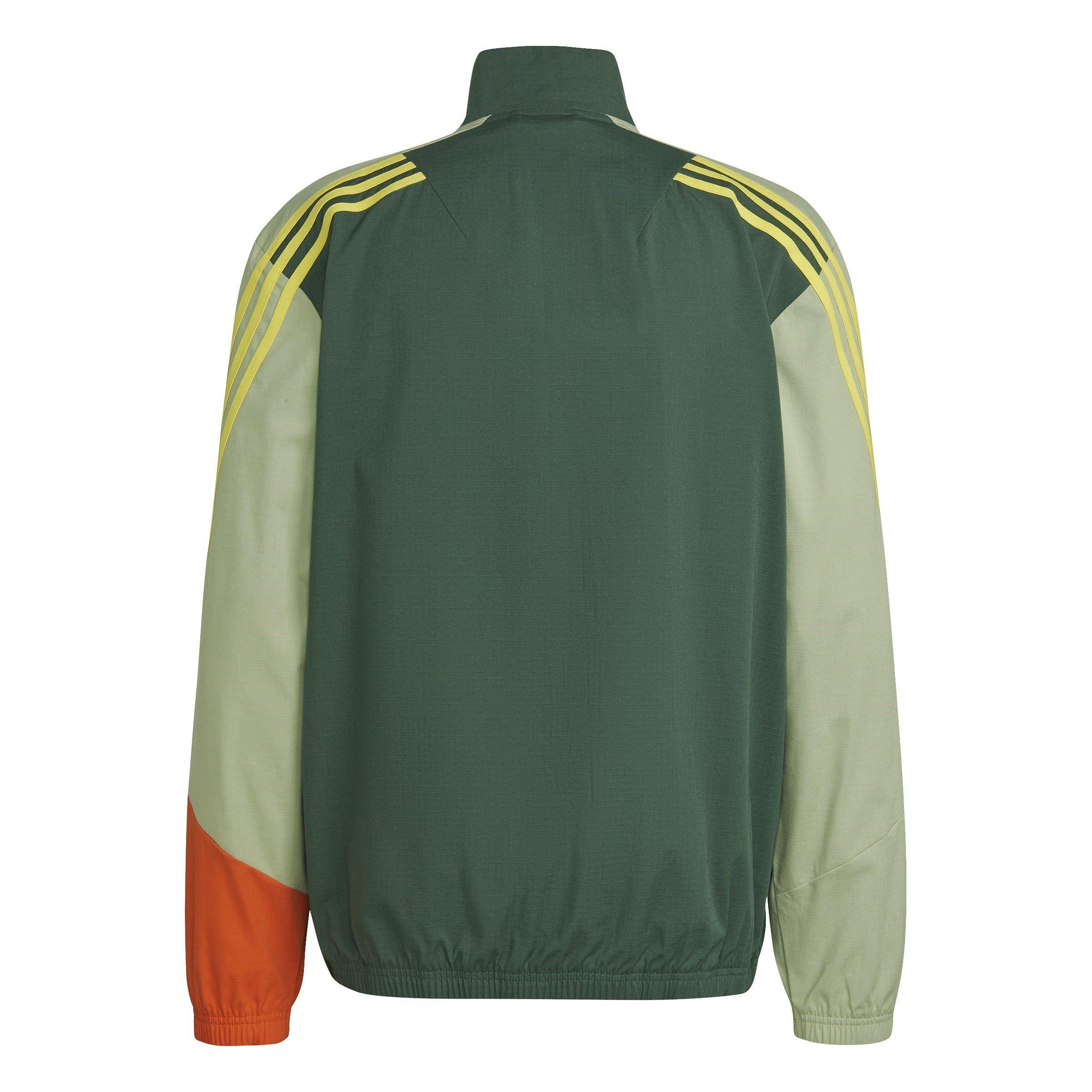 Greoxi - adidas - Men's Berlin Marathon Cotton Long Sleeve Performance Running Jacket - 2