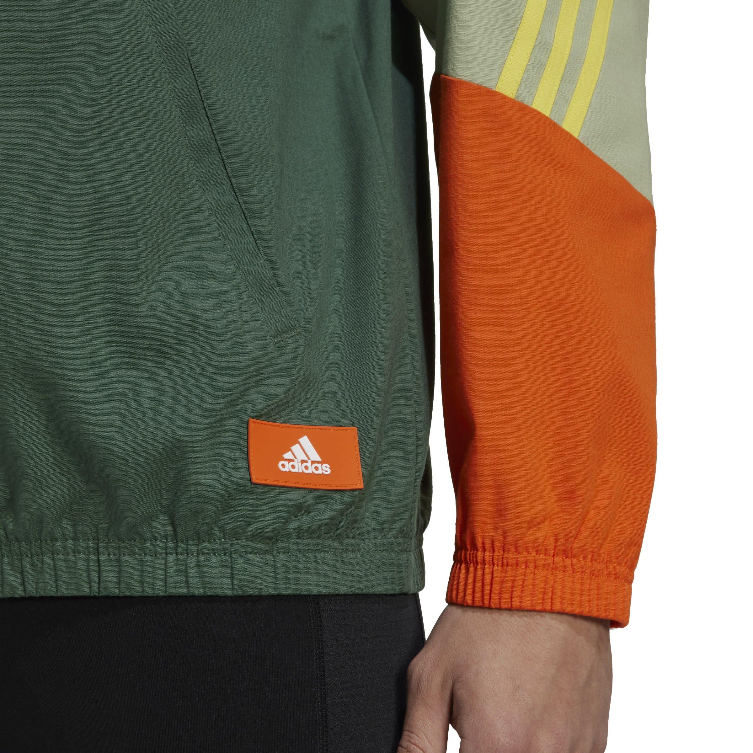 Greoxi - adidas - Men's Berlin Marathon Cotton Long Sleeve Performance Running Jacket - 7