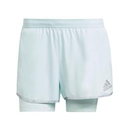 adidas Adizero Two-In-One Shorts Womens Running Short