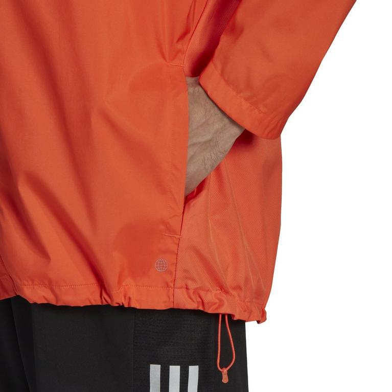 Orange/Argenté - adidas - Own T Run Jkt Sn99 - 5