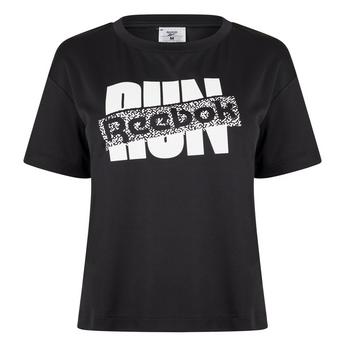 Reebok Run Graphic T-Shirt Womens