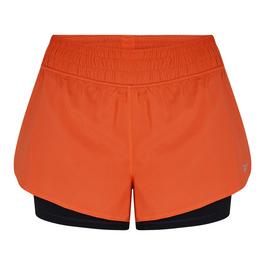 Reebok Running Two-In-One Shorts Womens Short