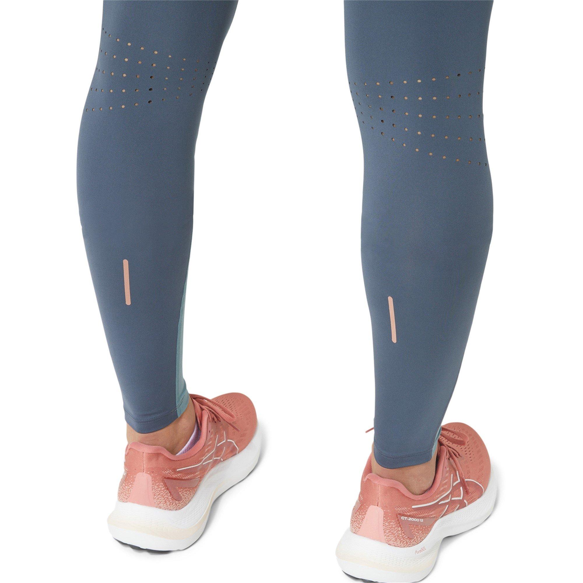 Teal/Tarmac - Asics - Nagino Performance Tights Mens - 3