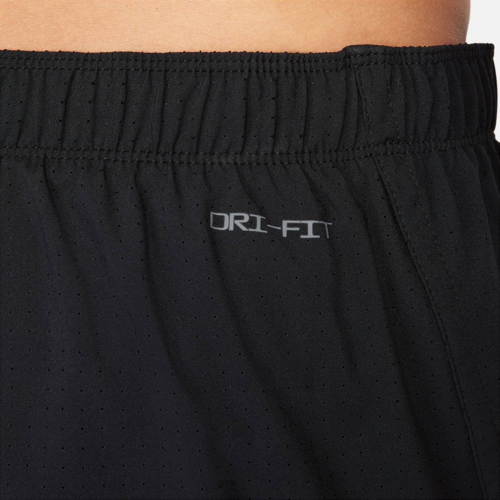 Nero/Argento - Nike - Fast Men's Dri-FIT 3 Brief-Lined Running Shorts - 6