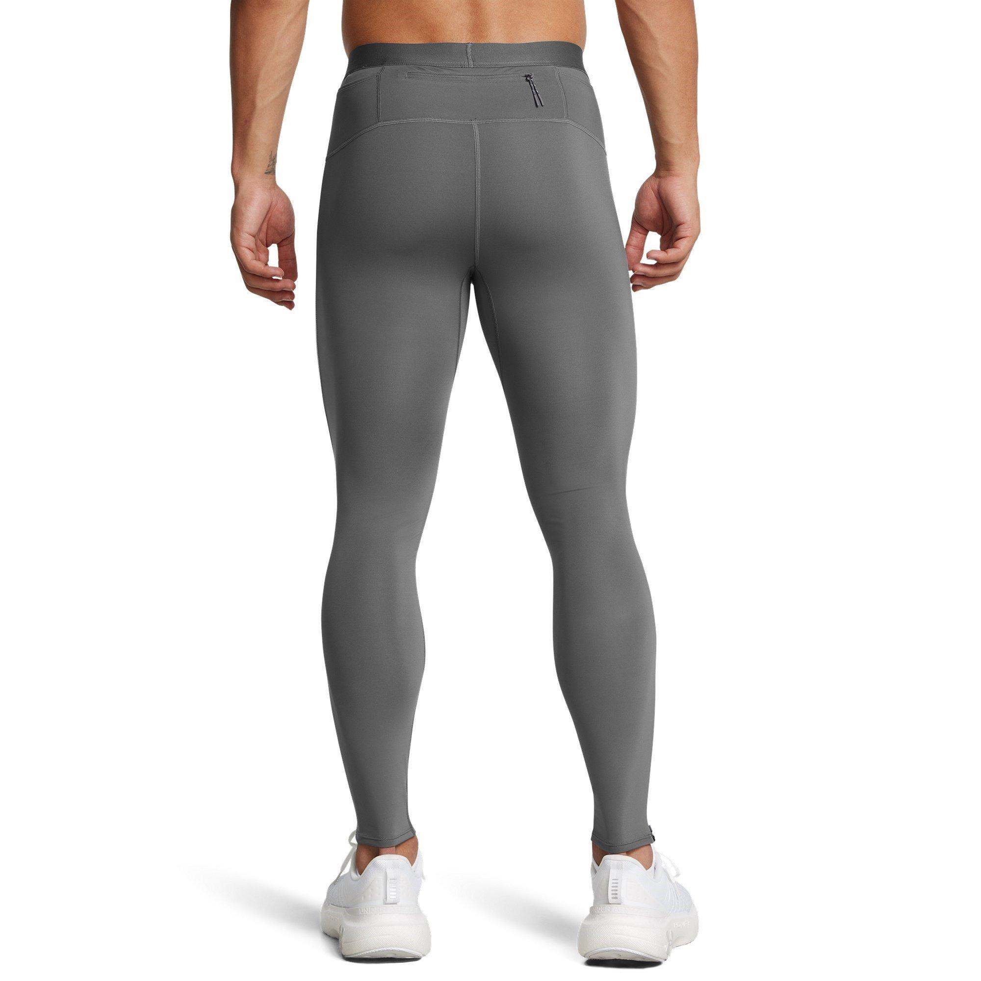 Cinzento - Under Armour - Men's Launch Elite Performance Running Tight - 4