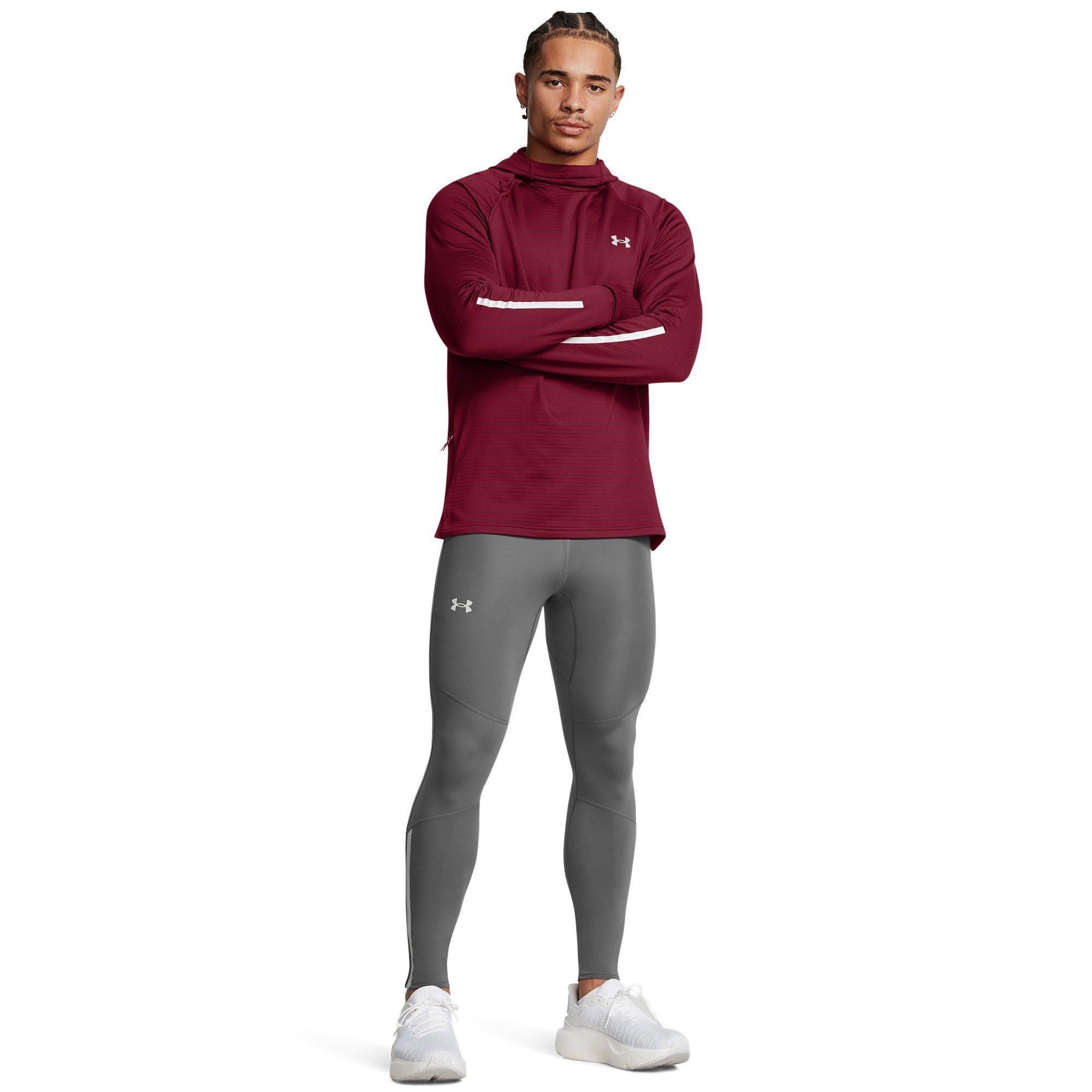 Cinzento - Under Armour - Men's Launch Elite Performance Running Tight - 6