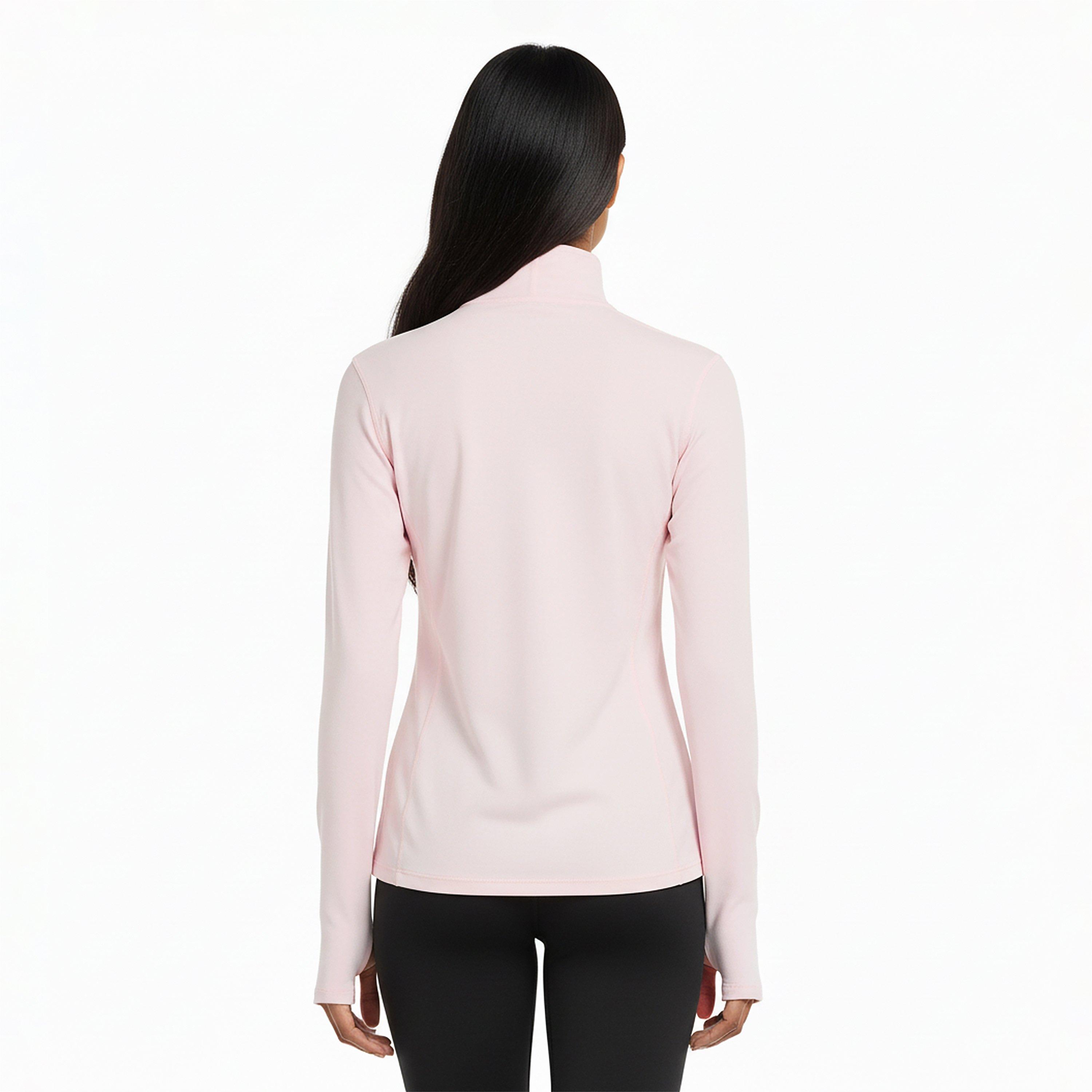 Sal Rosa - New Balance - Womens Running Space Dye Quarter Zip - 4