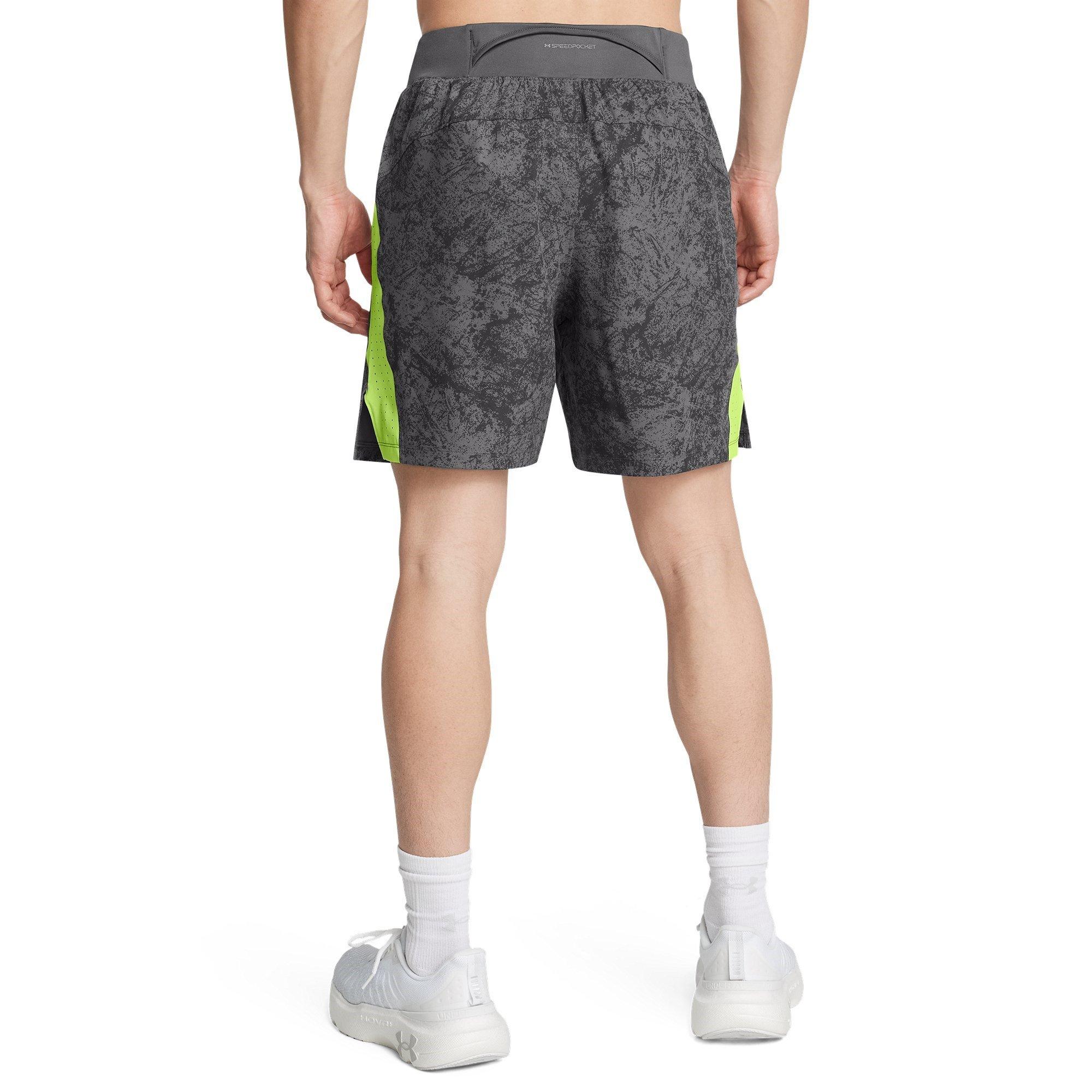 Roche/Vert - Under Armour - Launch Pro Printed Performance Running Shorts - 4