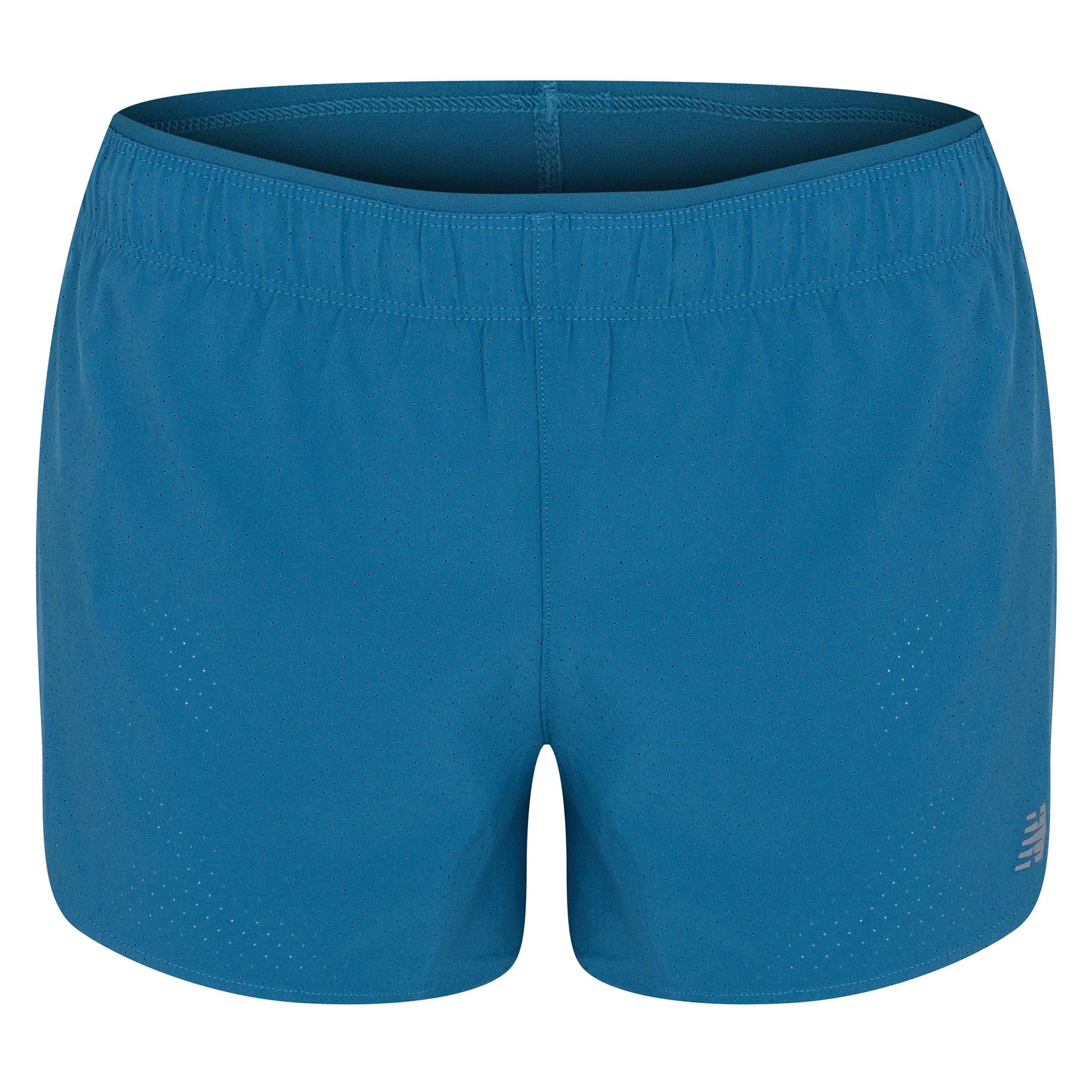 Blue - New Balance - Womens RC 3inch Running Shorts - 1