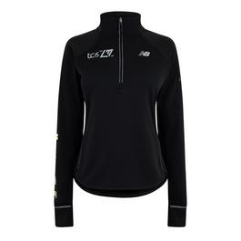 New Balance London Edition Heat Grid Half Zip Top Womens