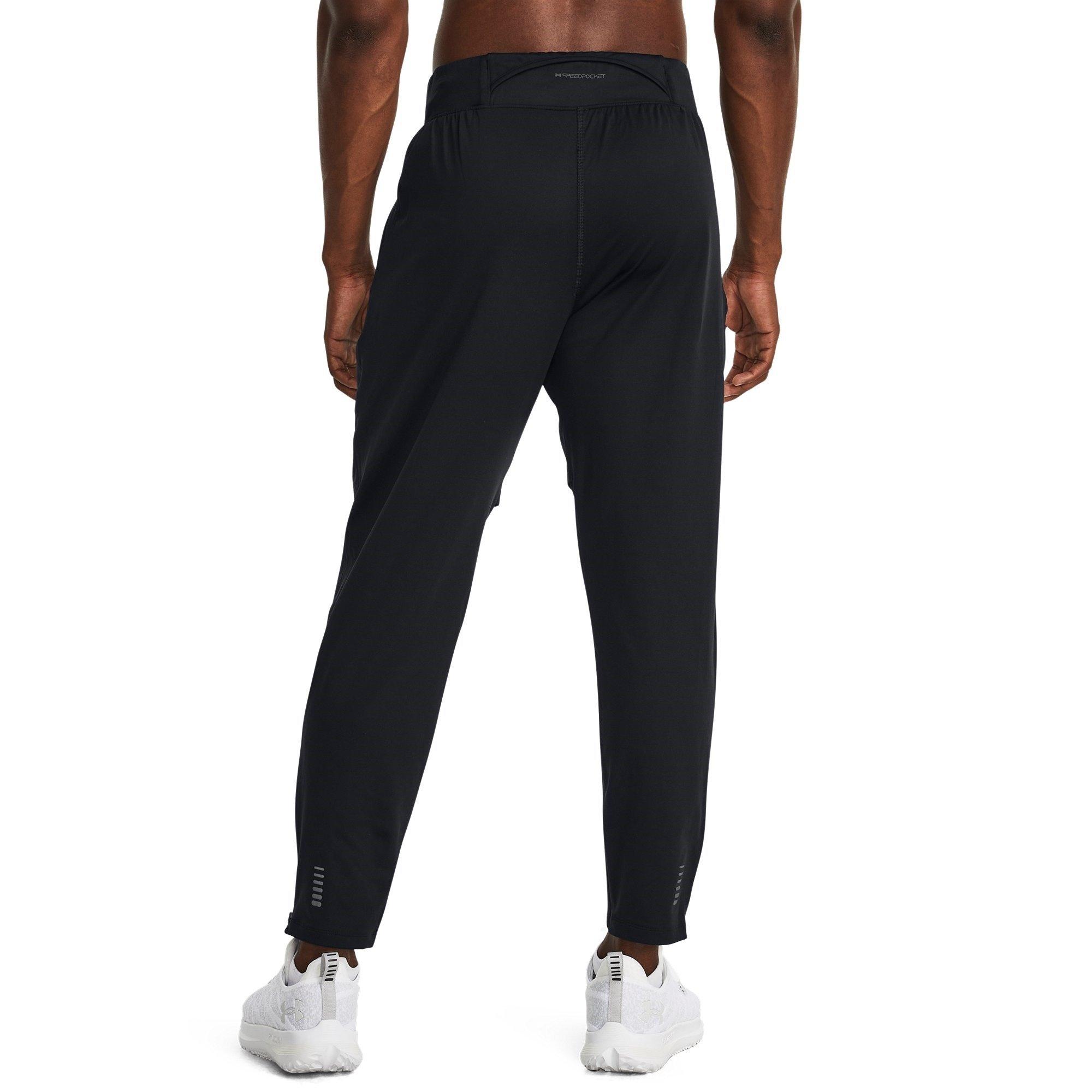 BLACK/TEAM ROYA - Under Armour - Men's Qualifier Elite Cold Performance Tracksuit Bottoms - 3
