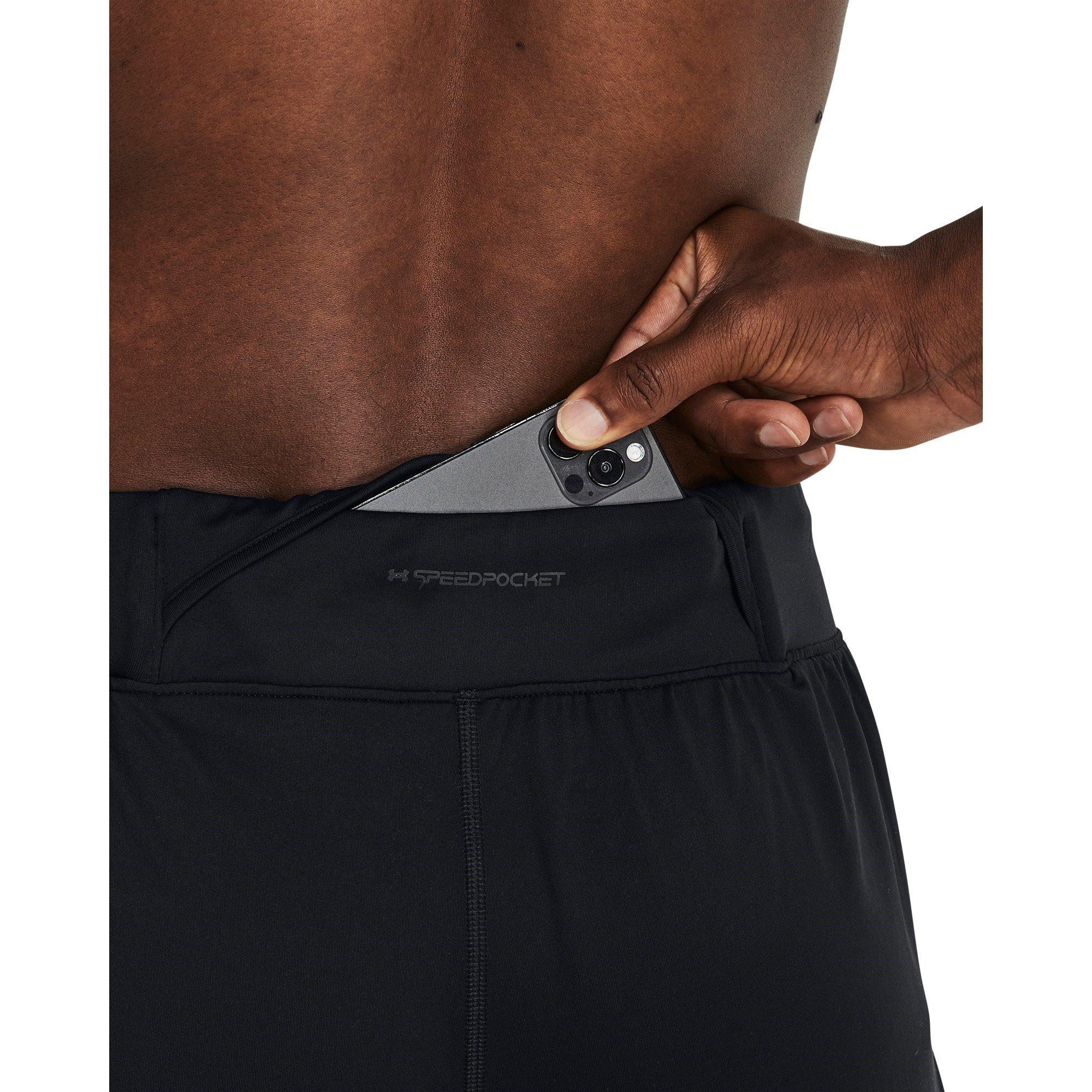 BLACK/TEAM ROYA - Under Armour - Men's Qualifier Elite Cold Performance Tracksuit Bottoms - 7