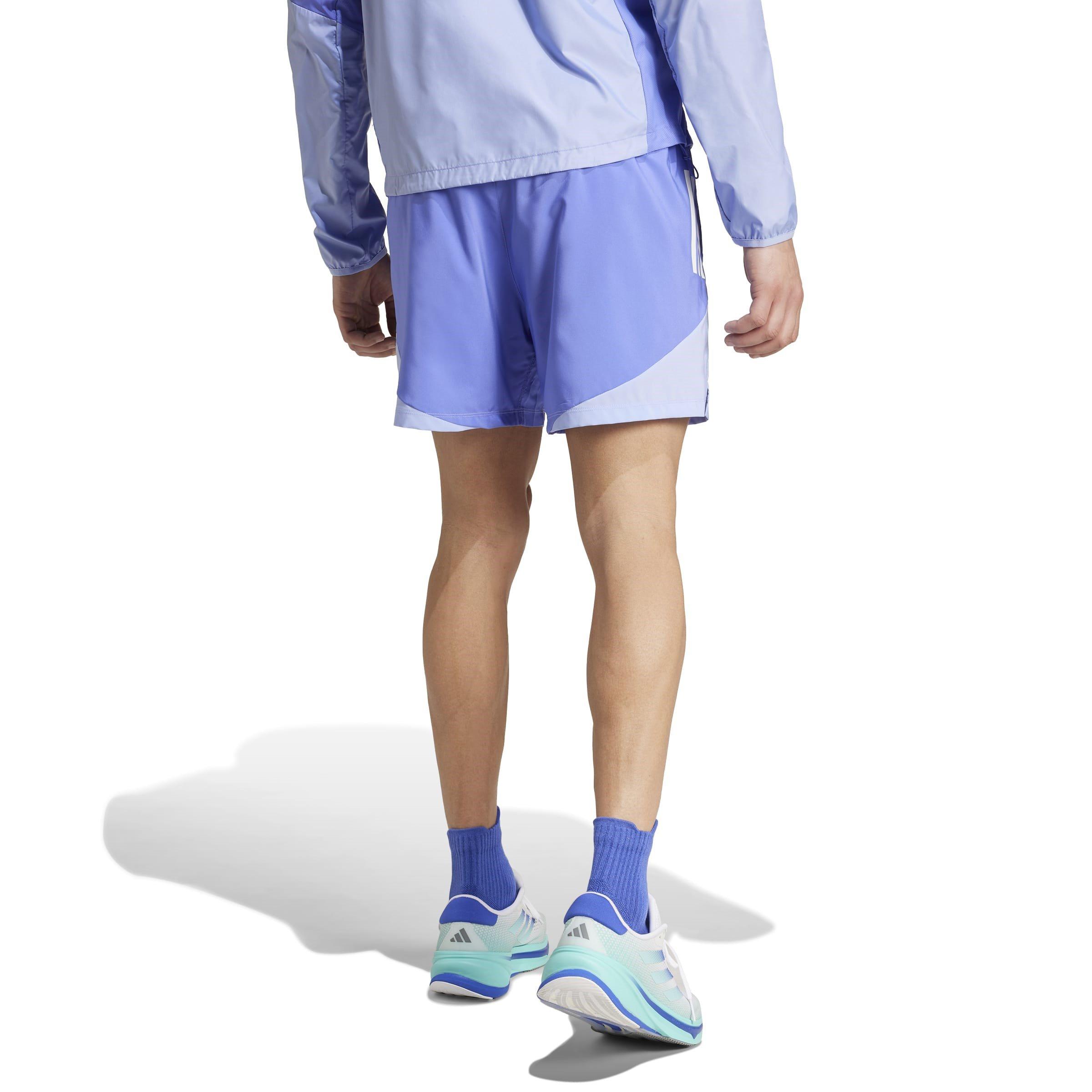Cobalt Blue/Blu - adidas - Men's Own the Run Base Performance Running Shorts - 3