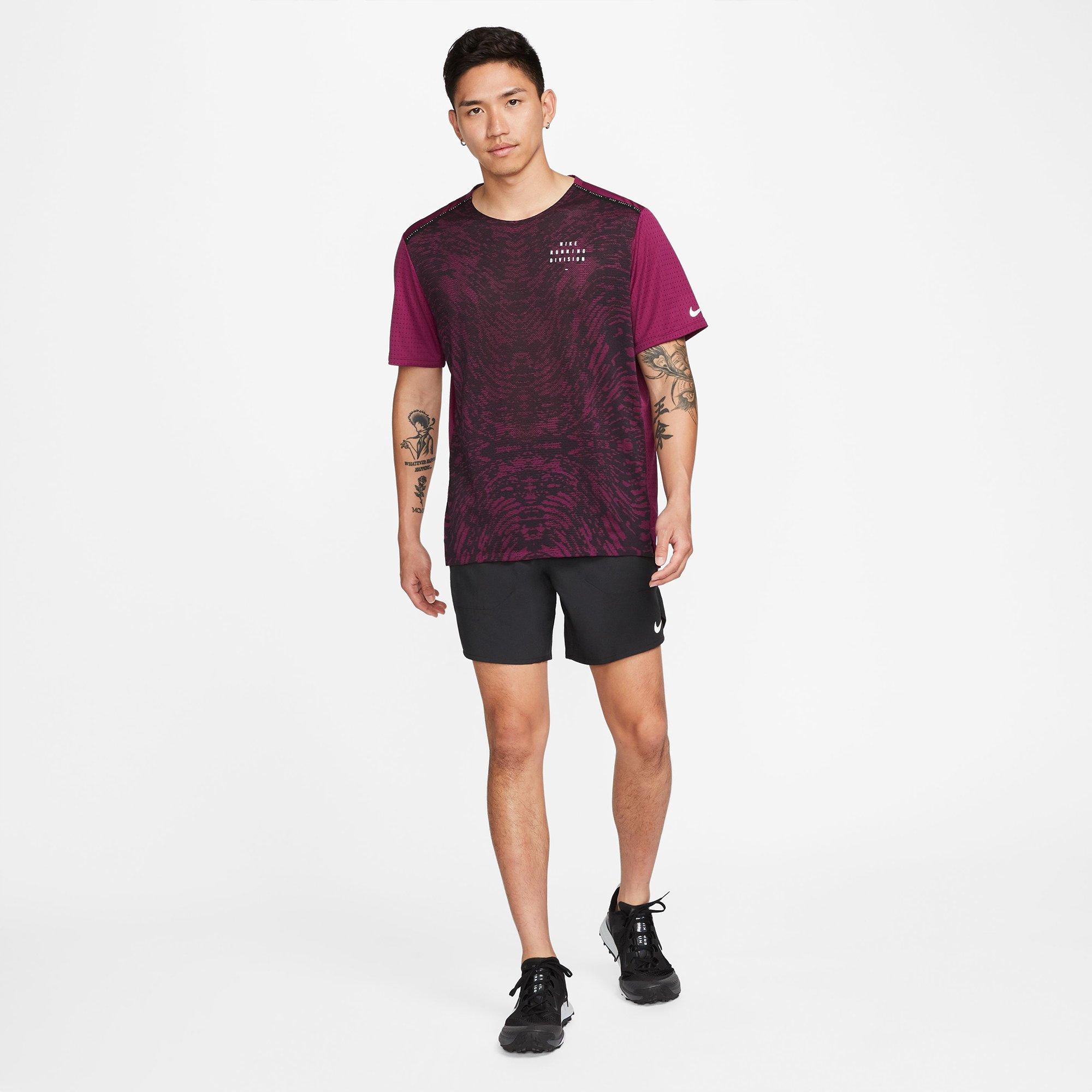 Black - Nike - Dri FIT Stride Mens Running Shorts - 4