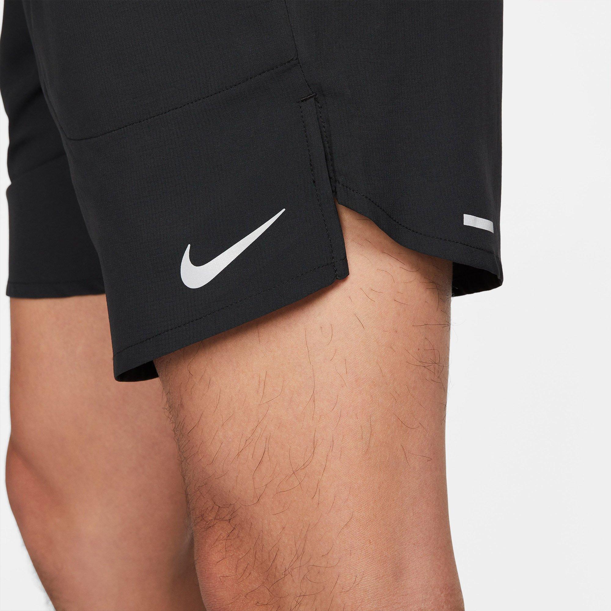 Black - Nike - Dri FIT Stride Mens Running Shorts - 6