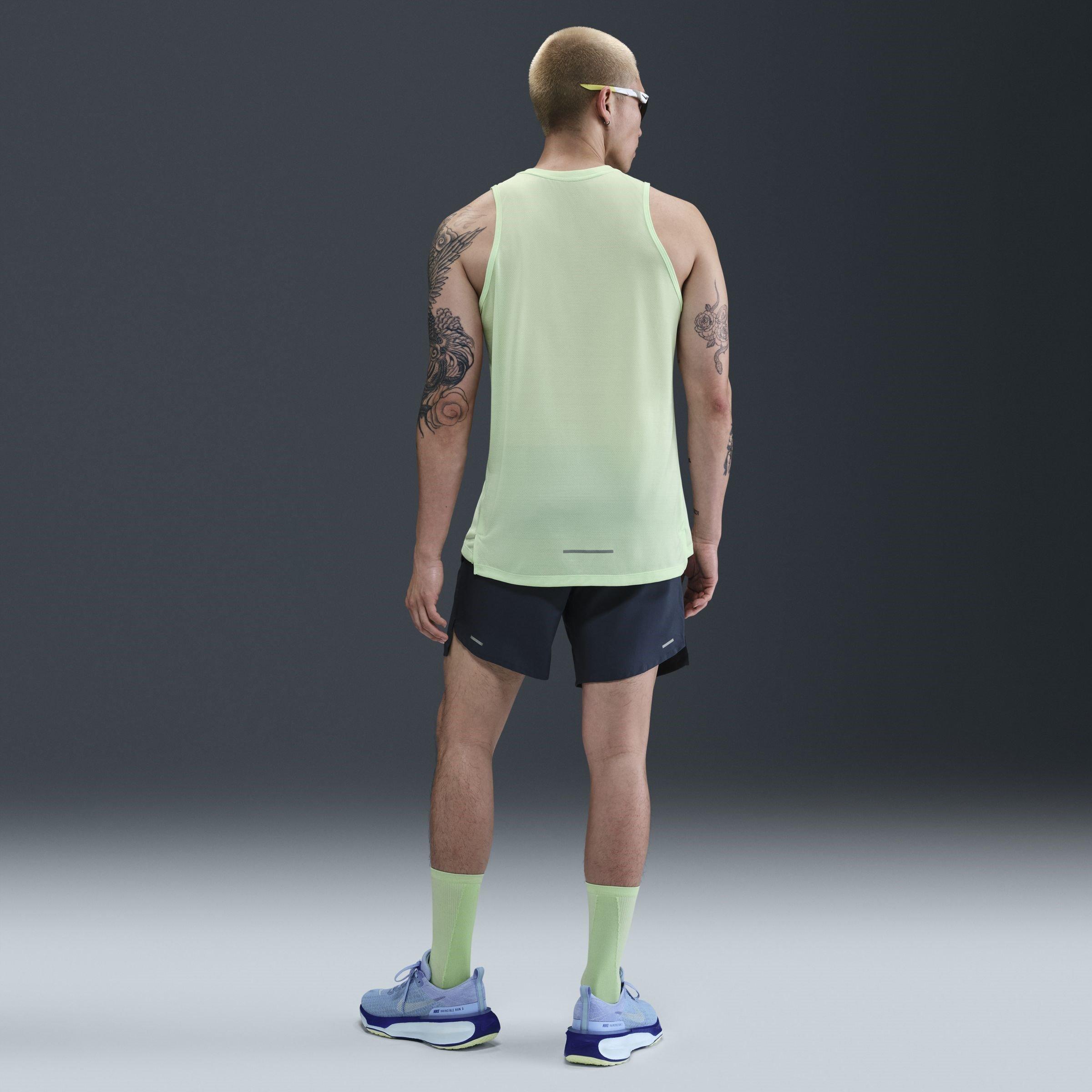 T.Blue/Blk/Sil - Nike - Dri FIT Stride Mens Running Shorts - 4