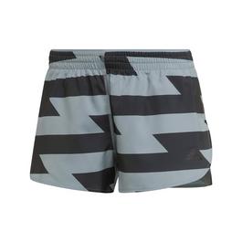 adidas Run Fast Running Split Shorts Womens Short