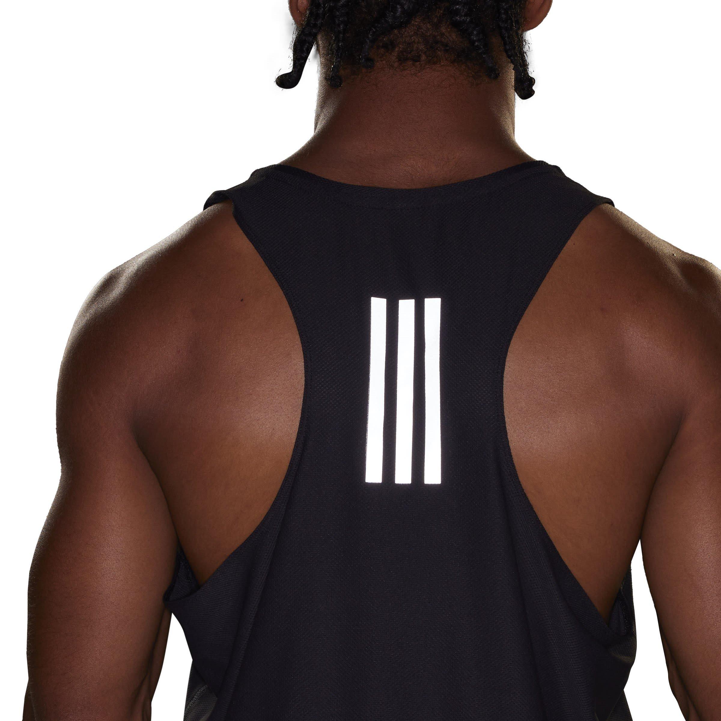 Black - adidas - Own The Run Tank Mens - 7
