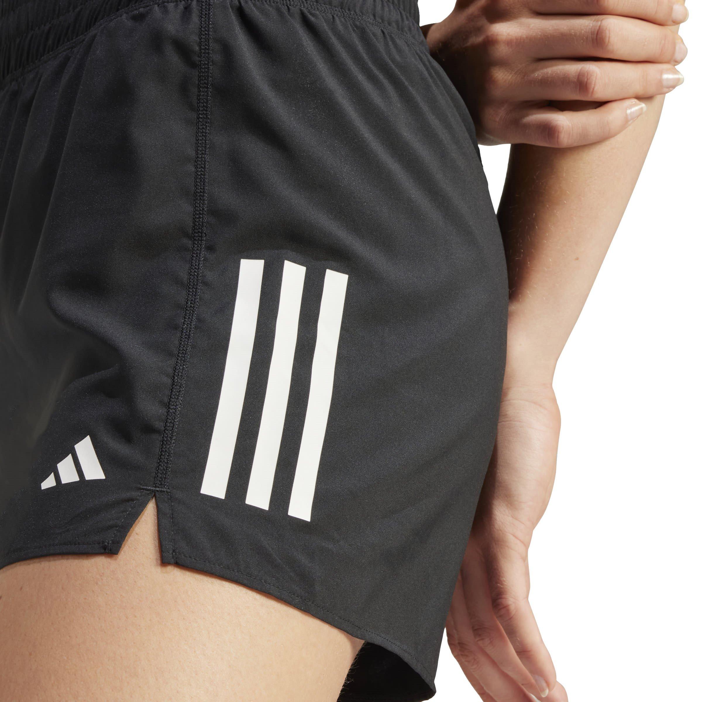 Schwarz/Weiß - adidas - Own The Run Shorts Womens - 6