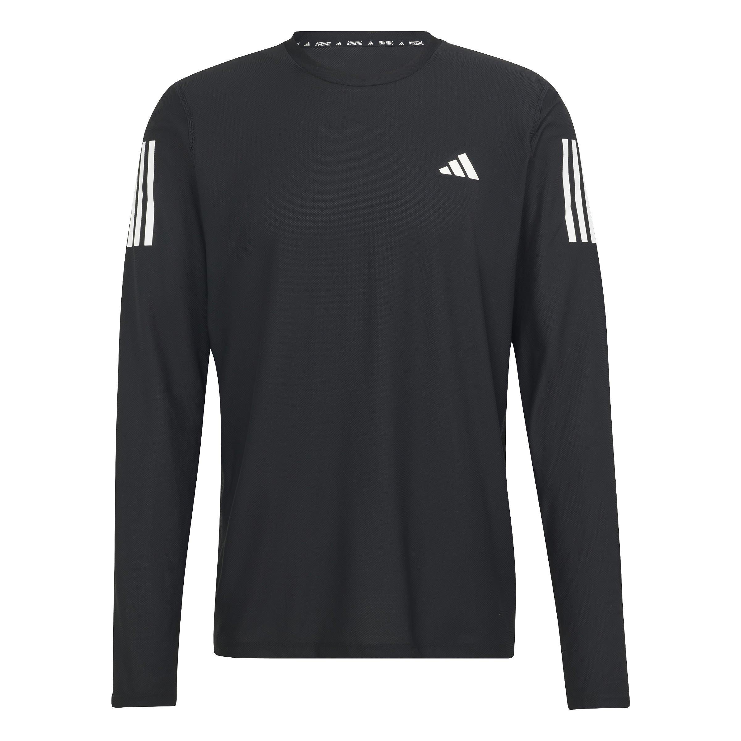 Black - adidas - Own The Run Long-Sleeve Top Mens - 1