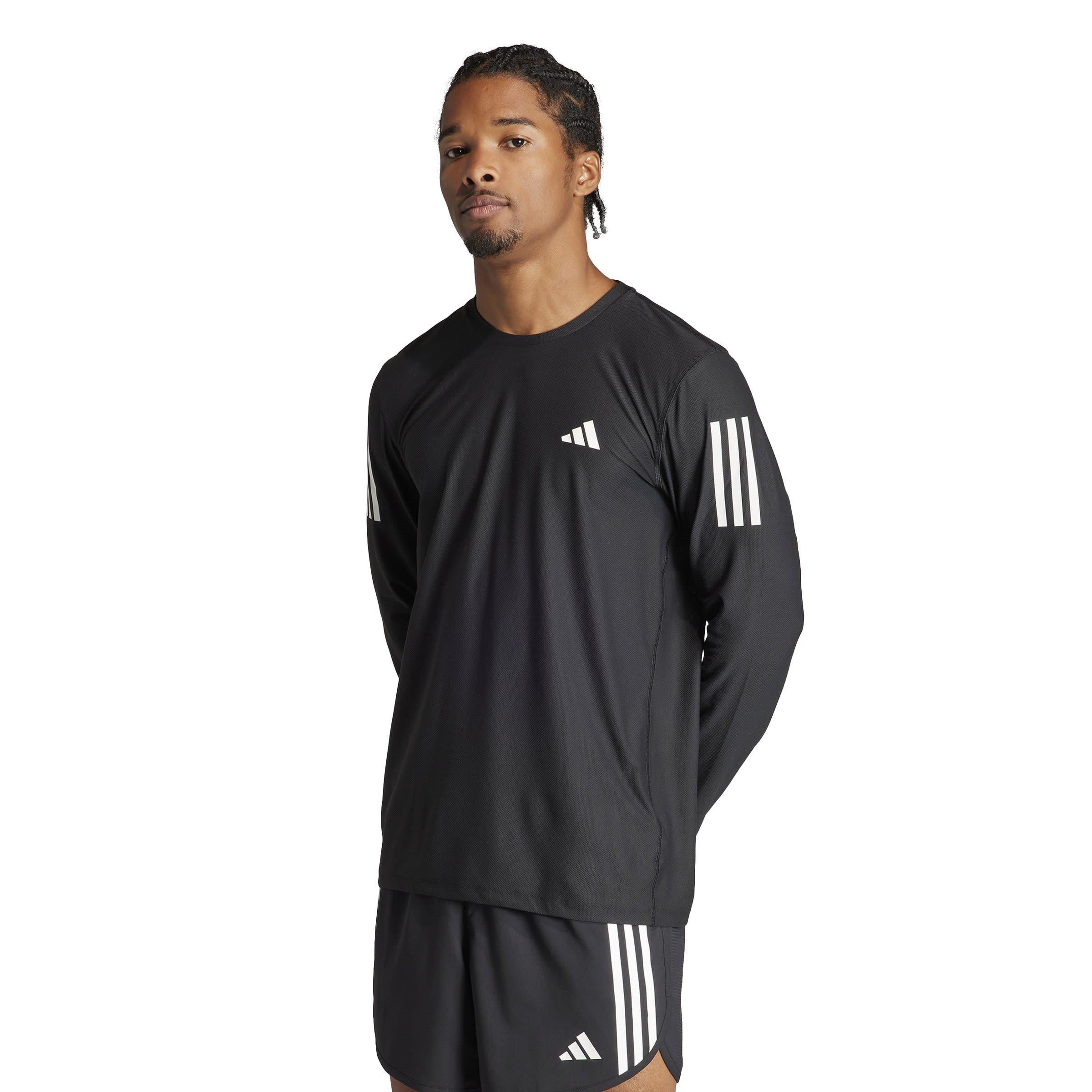 Schwarz - adidas - Own The Run Long-Sleeve Top Mens - 2