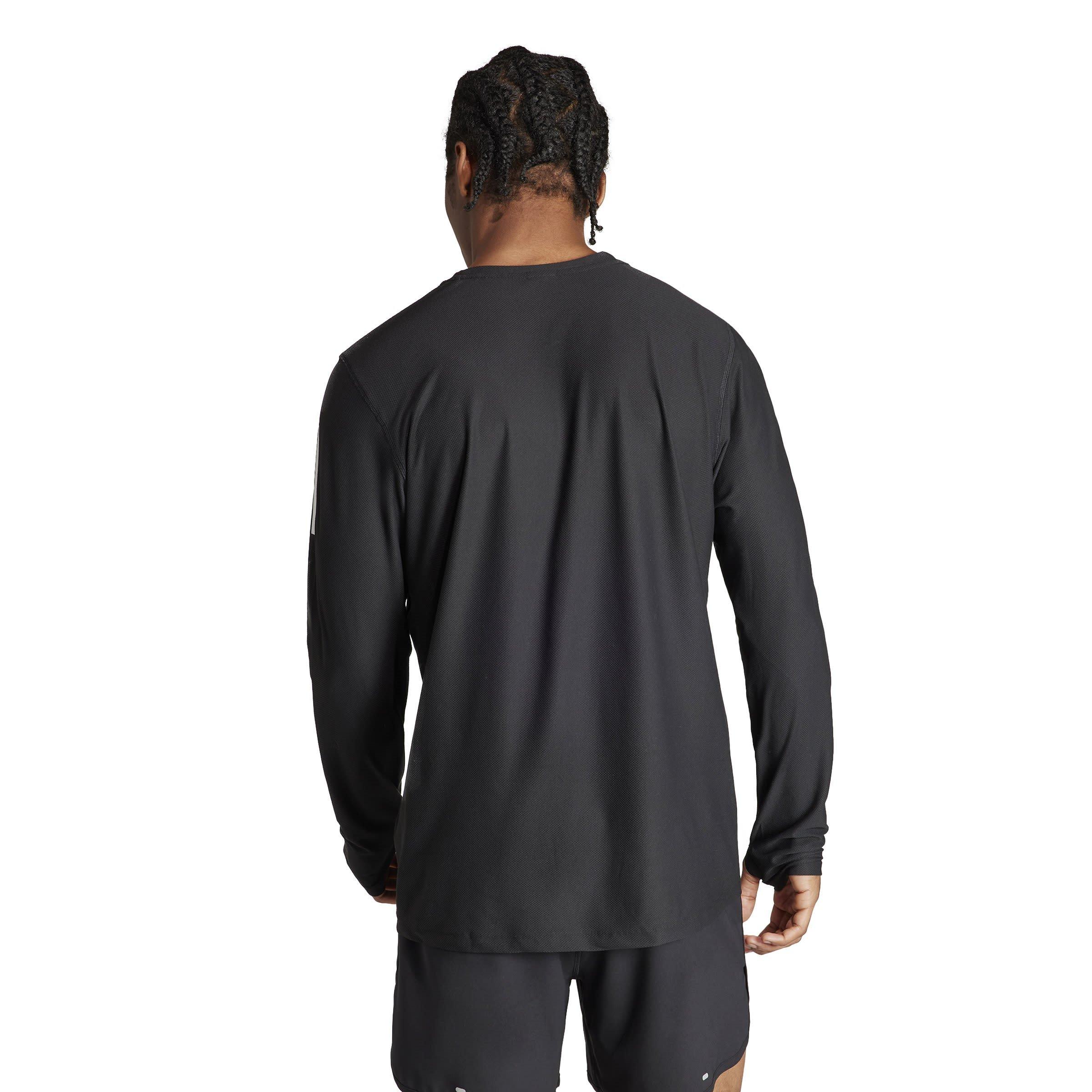 Schwarz - adidas - Own The Run Long-Sleeve Top Mens - 4