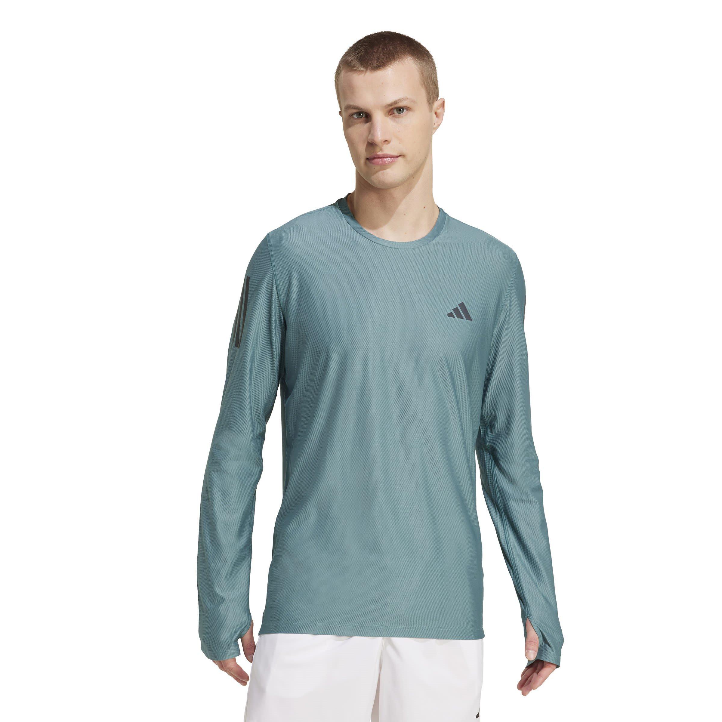 Pré-aimé Teal - adidas - Own The Run Long-Sleeve Top Mens - 2