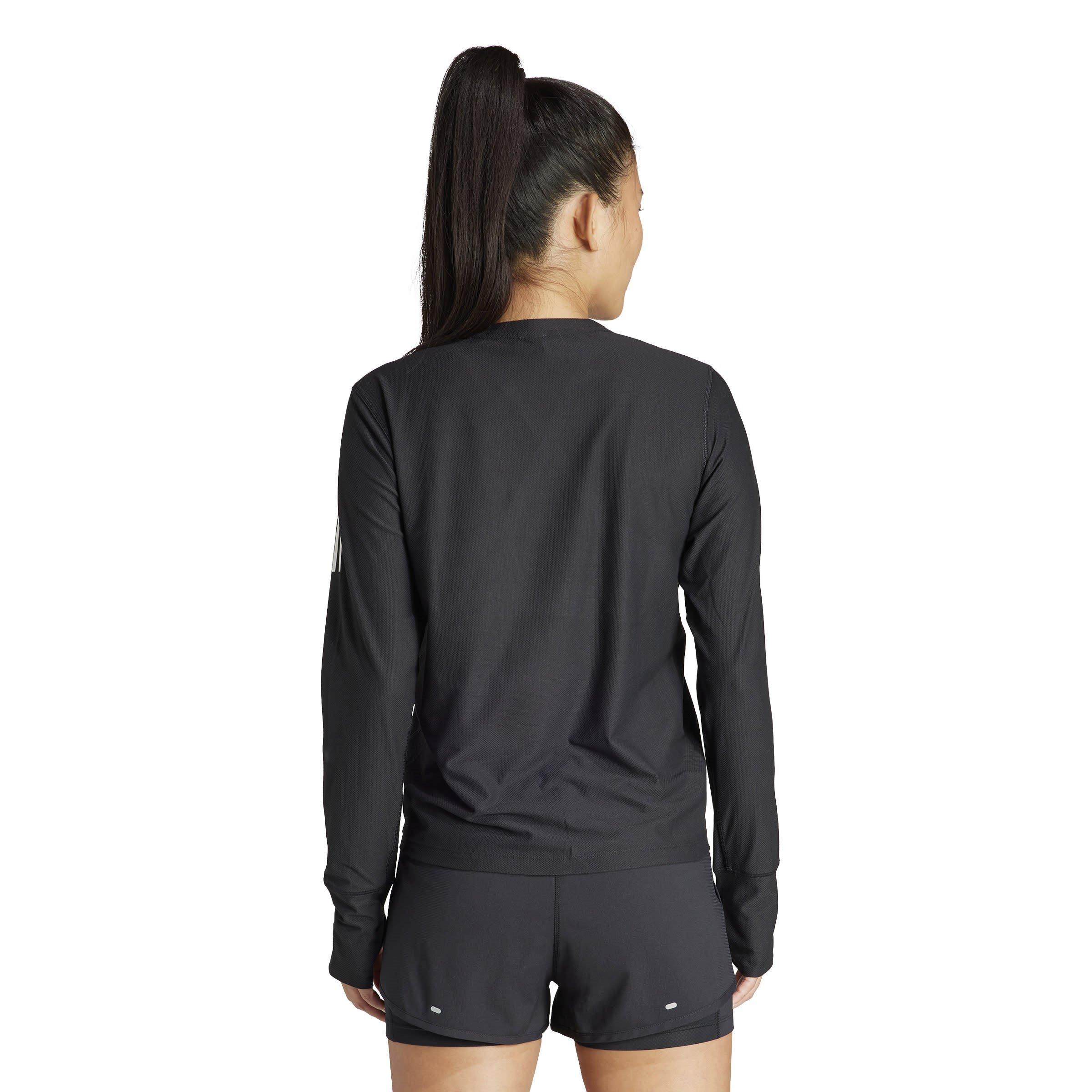 Schwarz - adidas - Own The Run Long-Sleeve Top Womens - 3