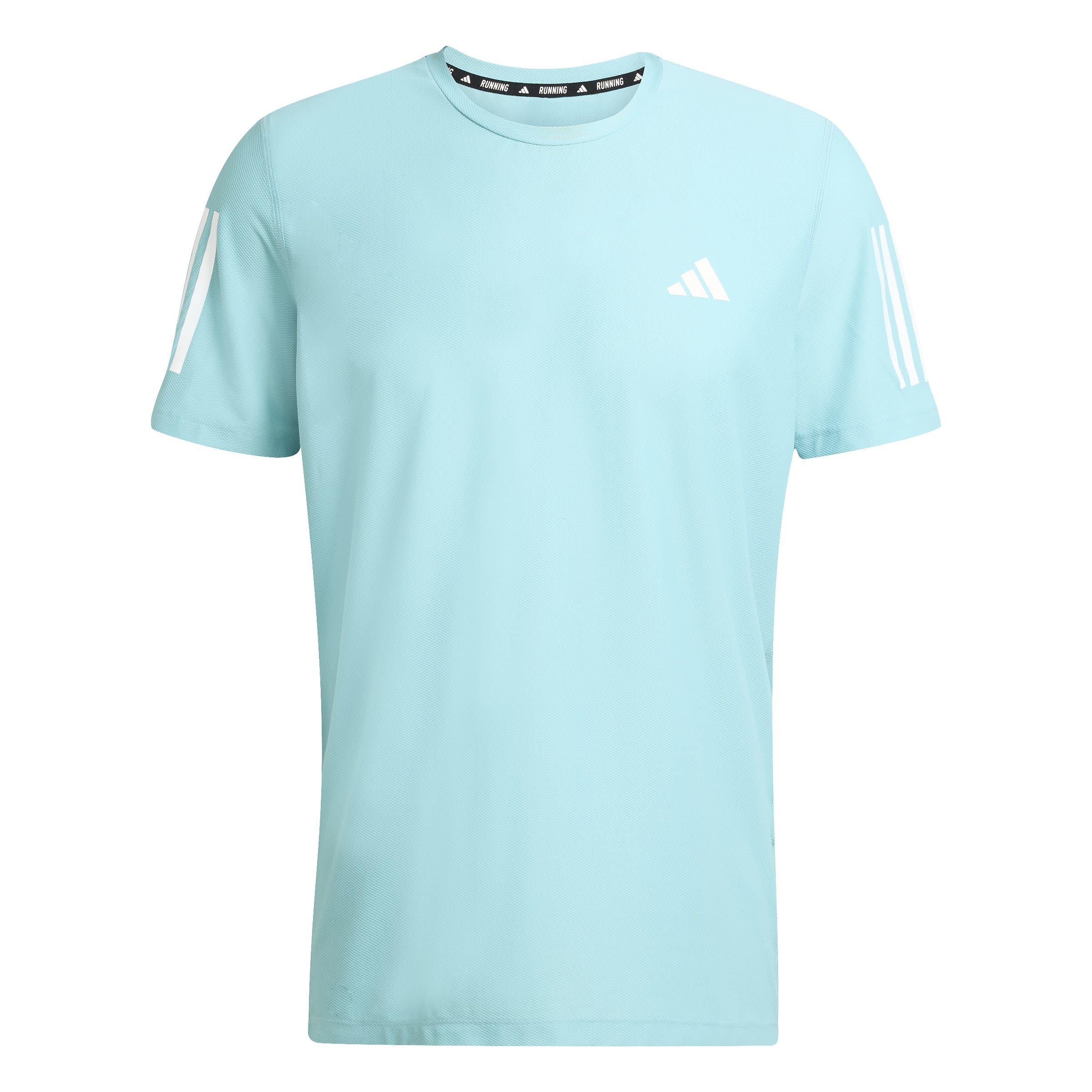 Adidas Men's Own The Run T-Shirt - Mint Ton - S