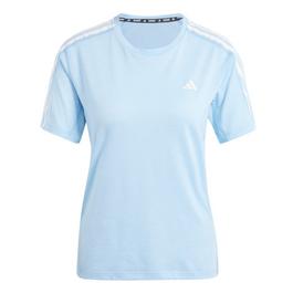 adidas Own The Run Three-Stripe T-Shirt Womens