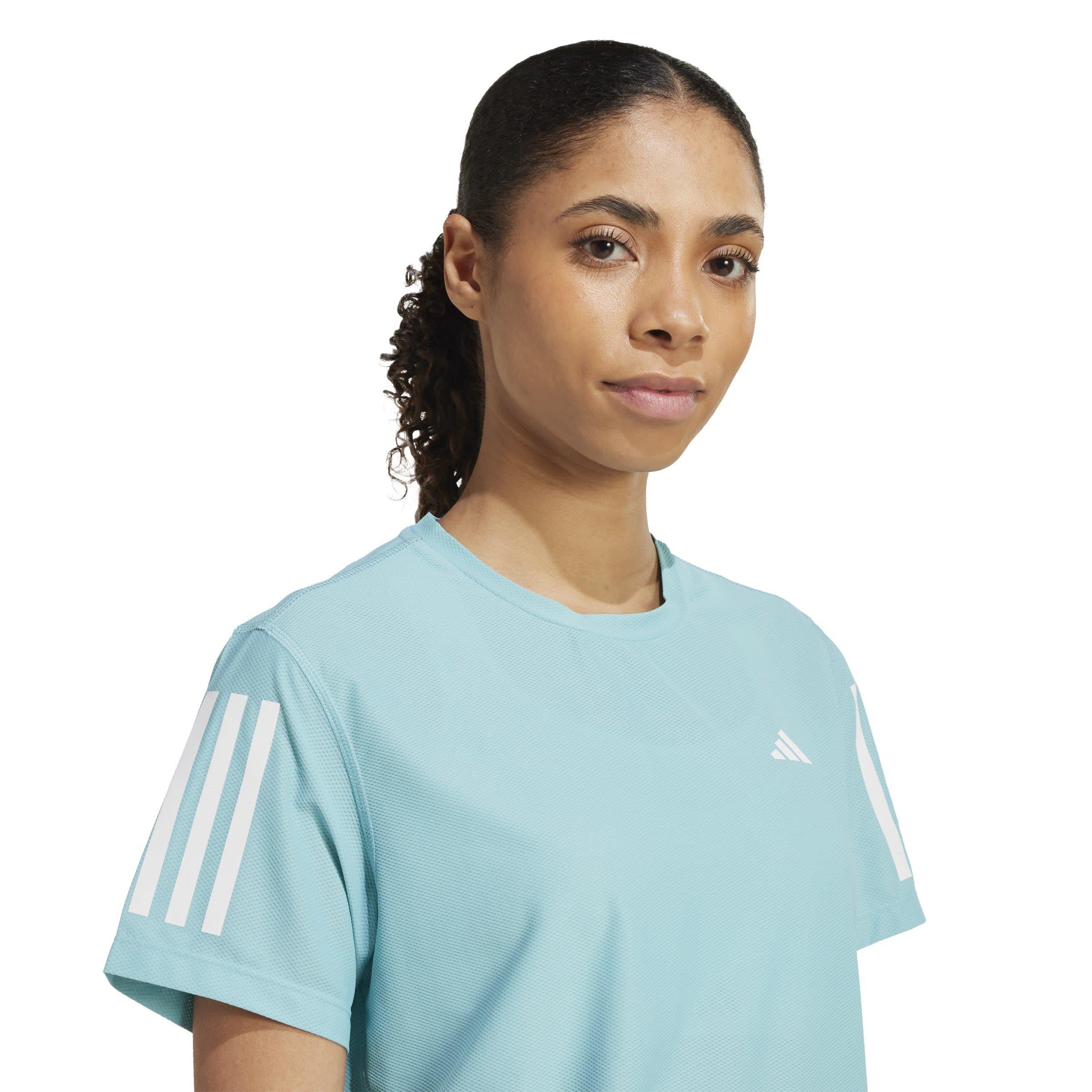 Mint Ton - adidas - Own The Run T-shirt Womens - 6