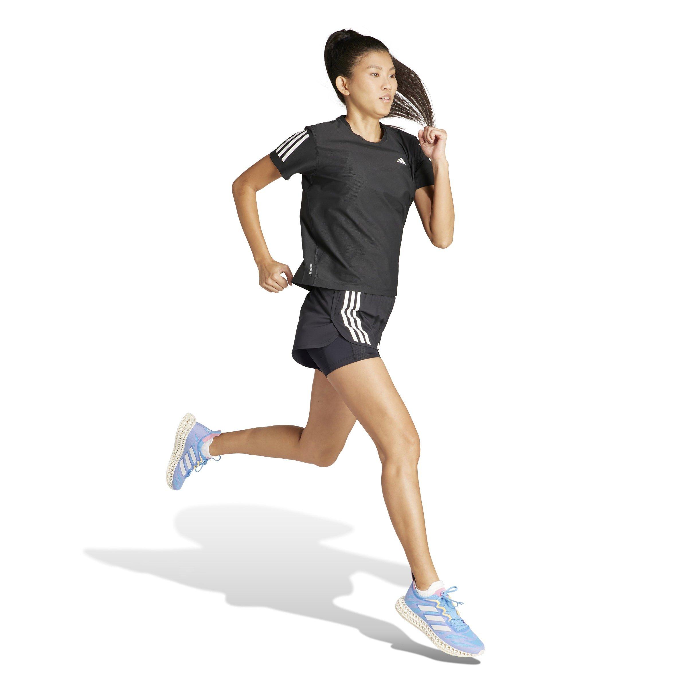 Black - adidas - Own The Run T-shirt Womens - 4